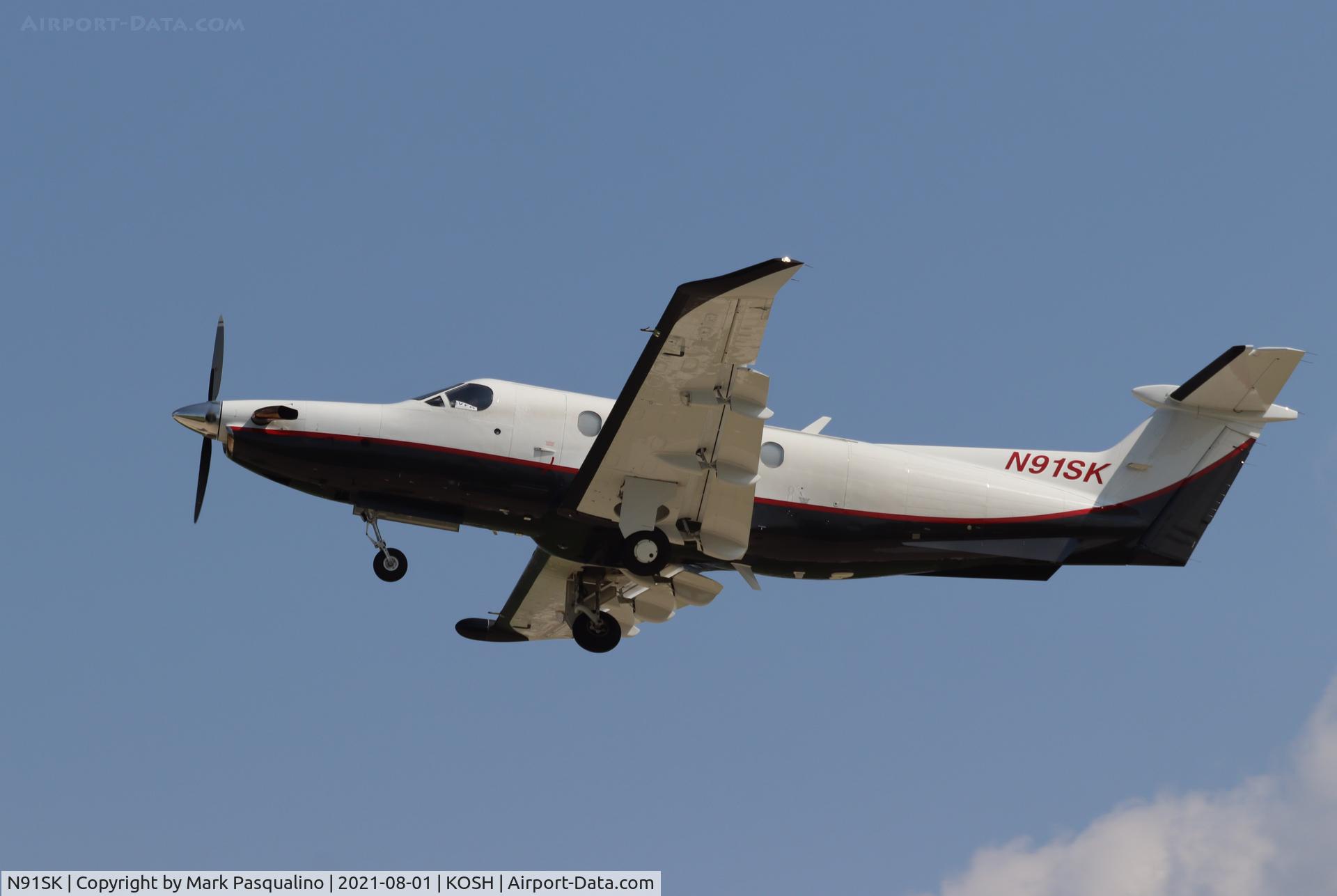 N91SK, 2014 Pilatus PC-12/47E C/N 1492, Pilatus PC-12/47E