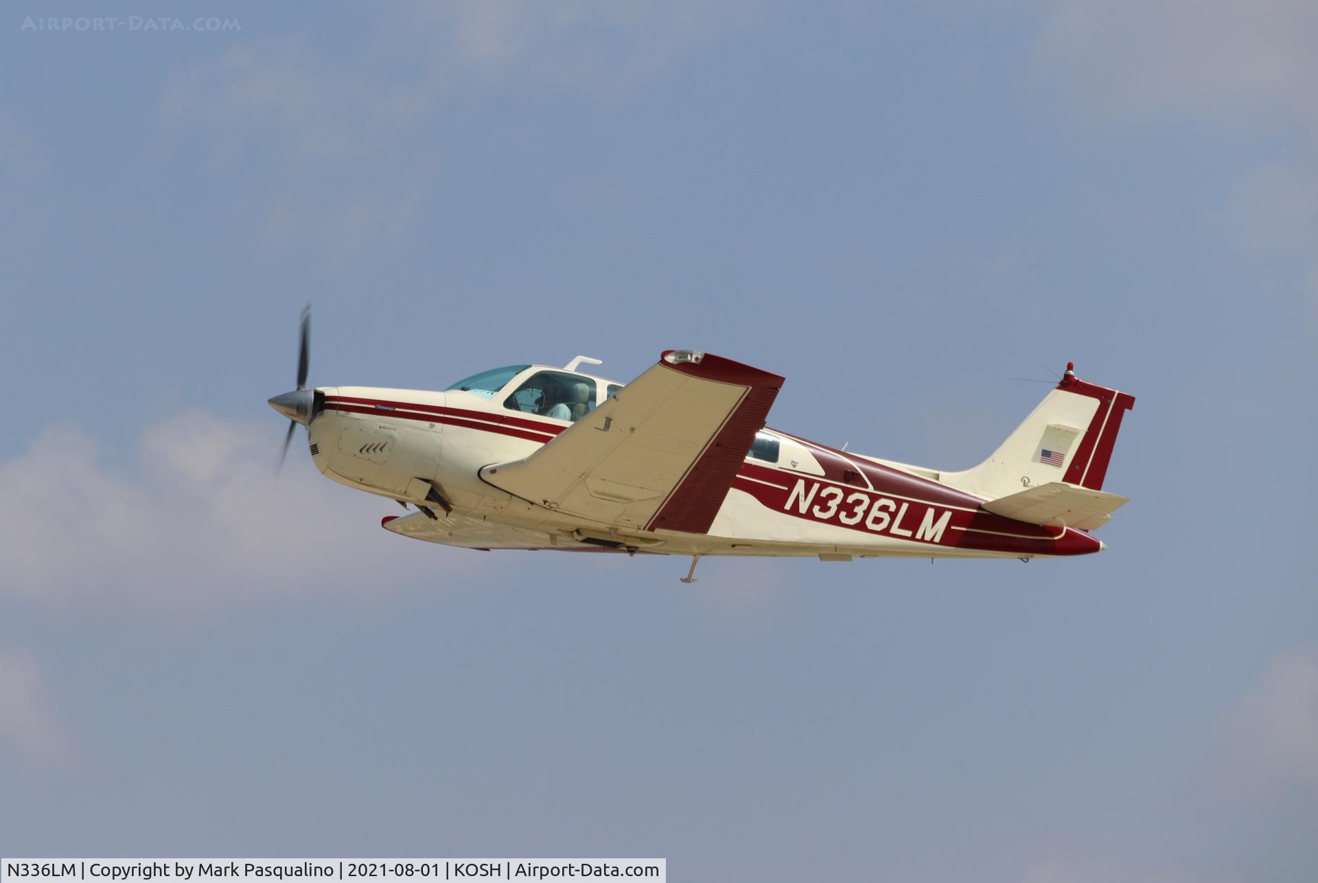 N336LM, 1979 Beech A36 Bonanza 36 C/N E-1587, Beech A36