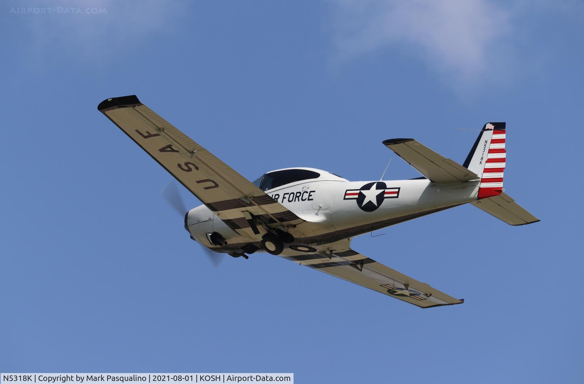 N5318K, 1950 Ryan Navion B C/N NAV-4-2218B, Navion B