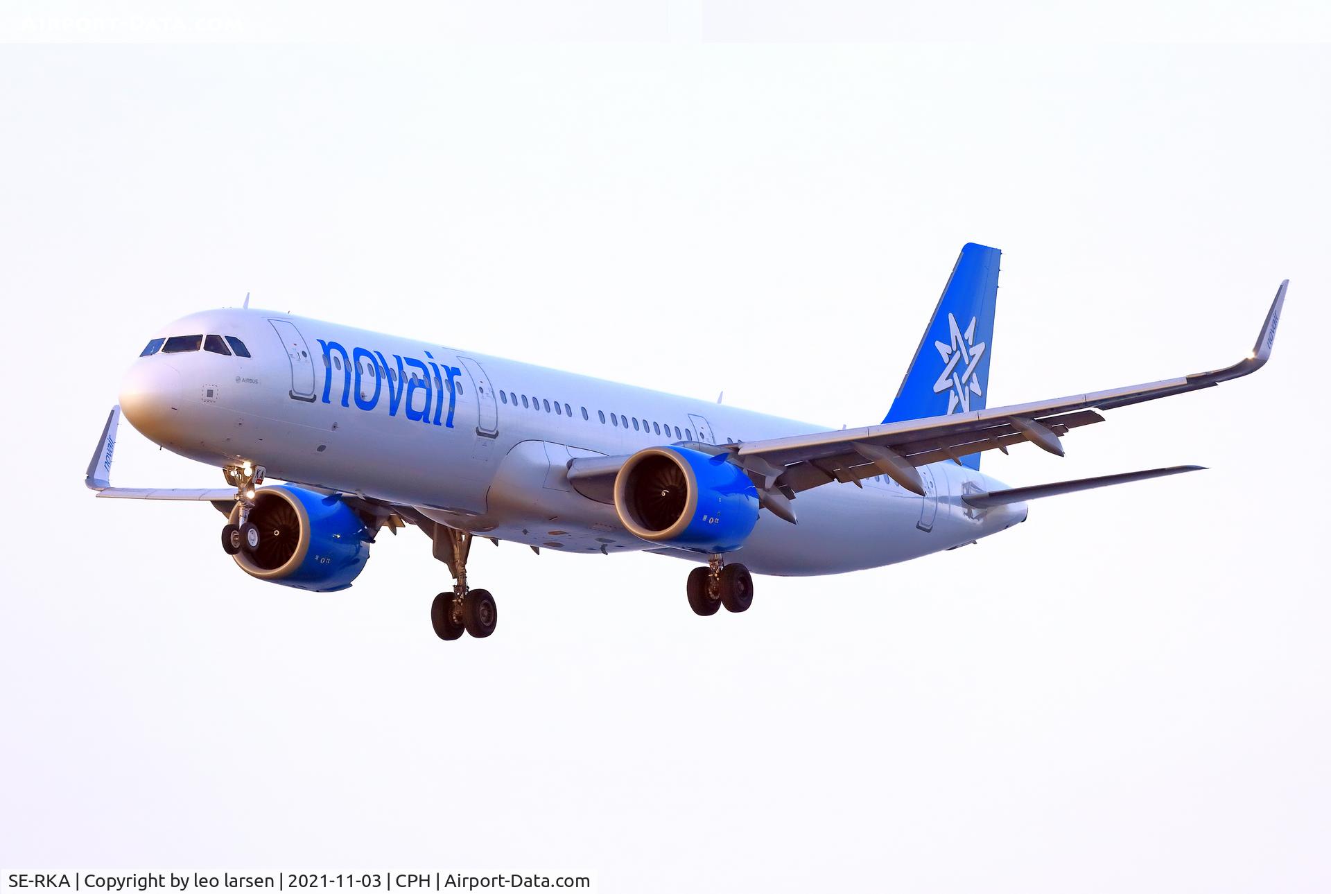 SE-RKA, 2017 Airbus A321-251N C/N 7746, Copenhagen 3.11.2021