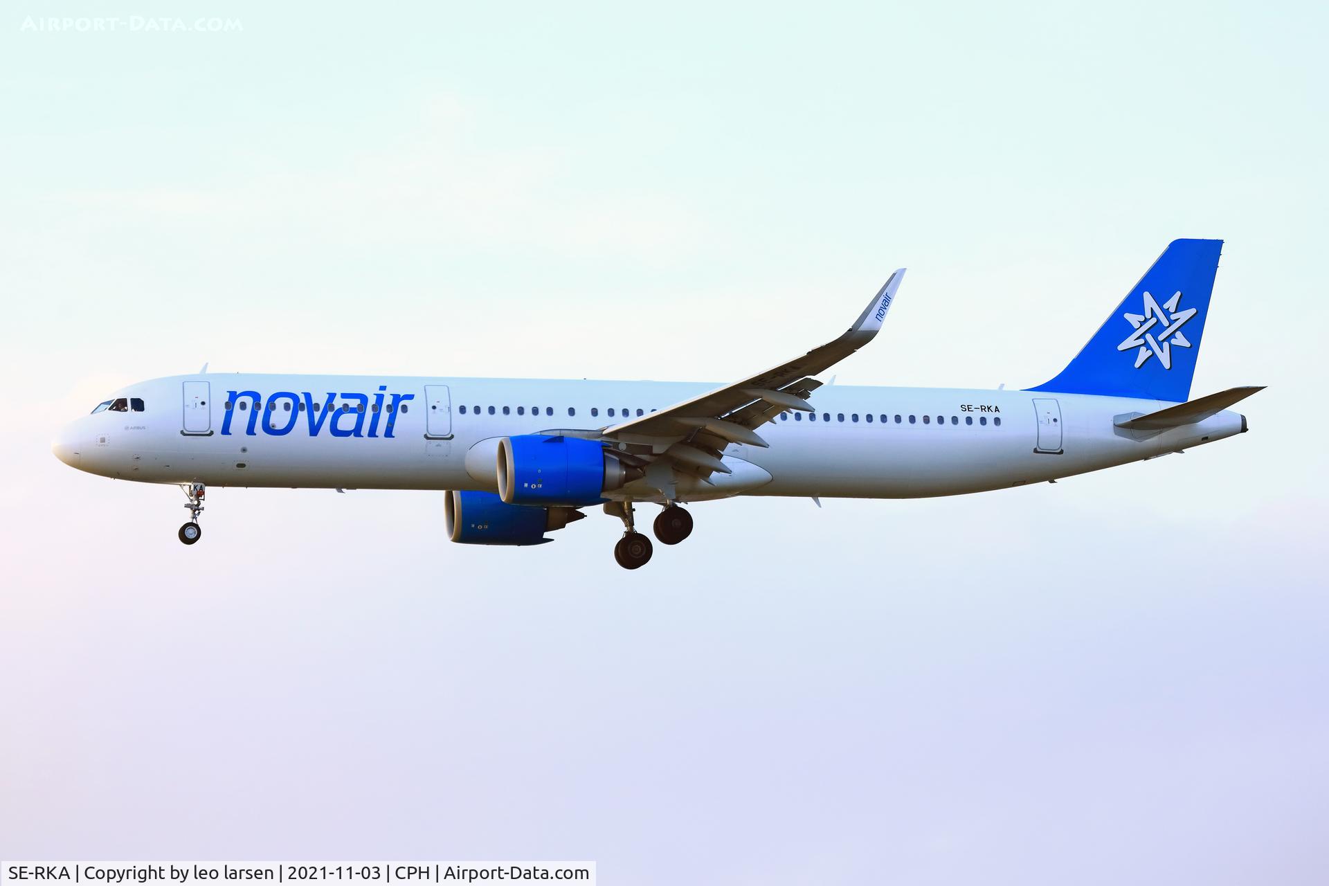 SE-RKA, 2017 Airbus A321-251N C/N 7746, Copenhagen 3.11.2021