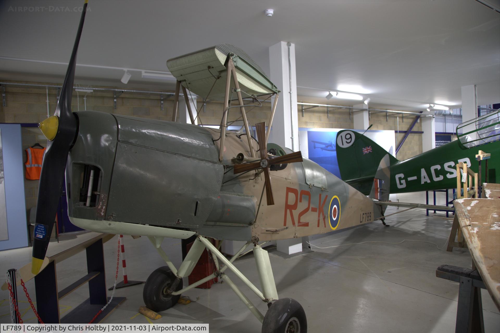 LF789, De Havilland DH.82B Queen Bee C/N BAPC186, What remains of the DH Queen Bee at the DH Museum at London Colney Museum, Herts.