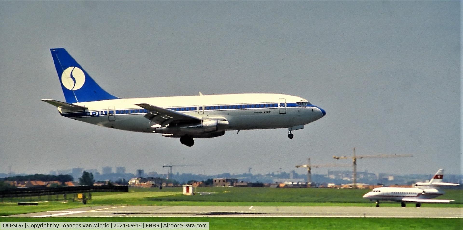 OO-SDA, 1974 Boeing 737-229 C/N 20907, Slide scan