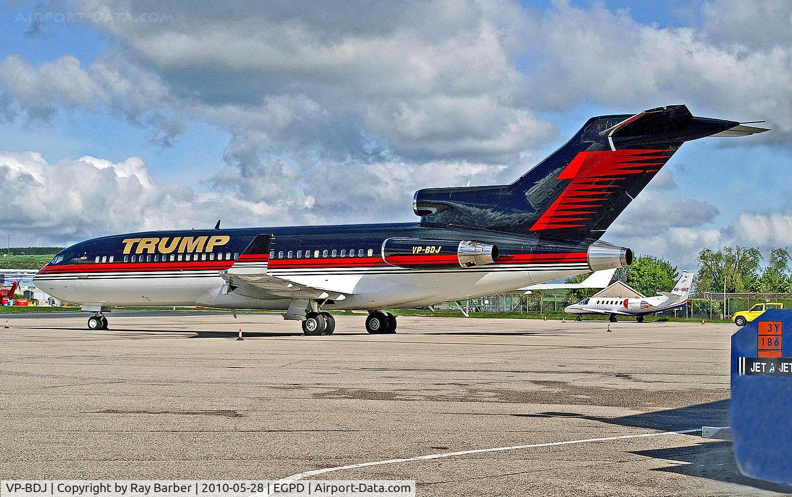 VP-BDJ, 1968 Boeing 727-23 C/N 20046, VP-BDJ   Boeing 727-23 [20046] (Trump Group) Aberdeen-Dyce~G 28/05/2010