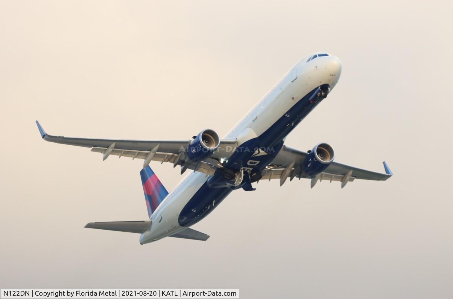 N122DN, 2021 Airbus A321-211 C/N 10183, ATL Spotting 2021