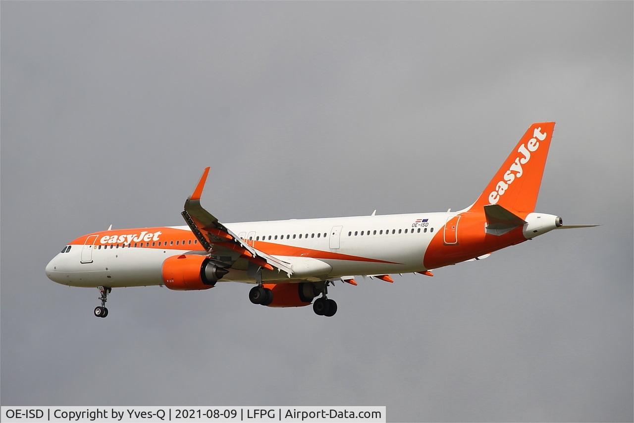 OE-ISD, 2020 Airbus A321-251NX C/N 9310, Airbus A321-251NX, On final rwy 26L, Roissy Charles De Gaulle airport (LFPG-CDG)