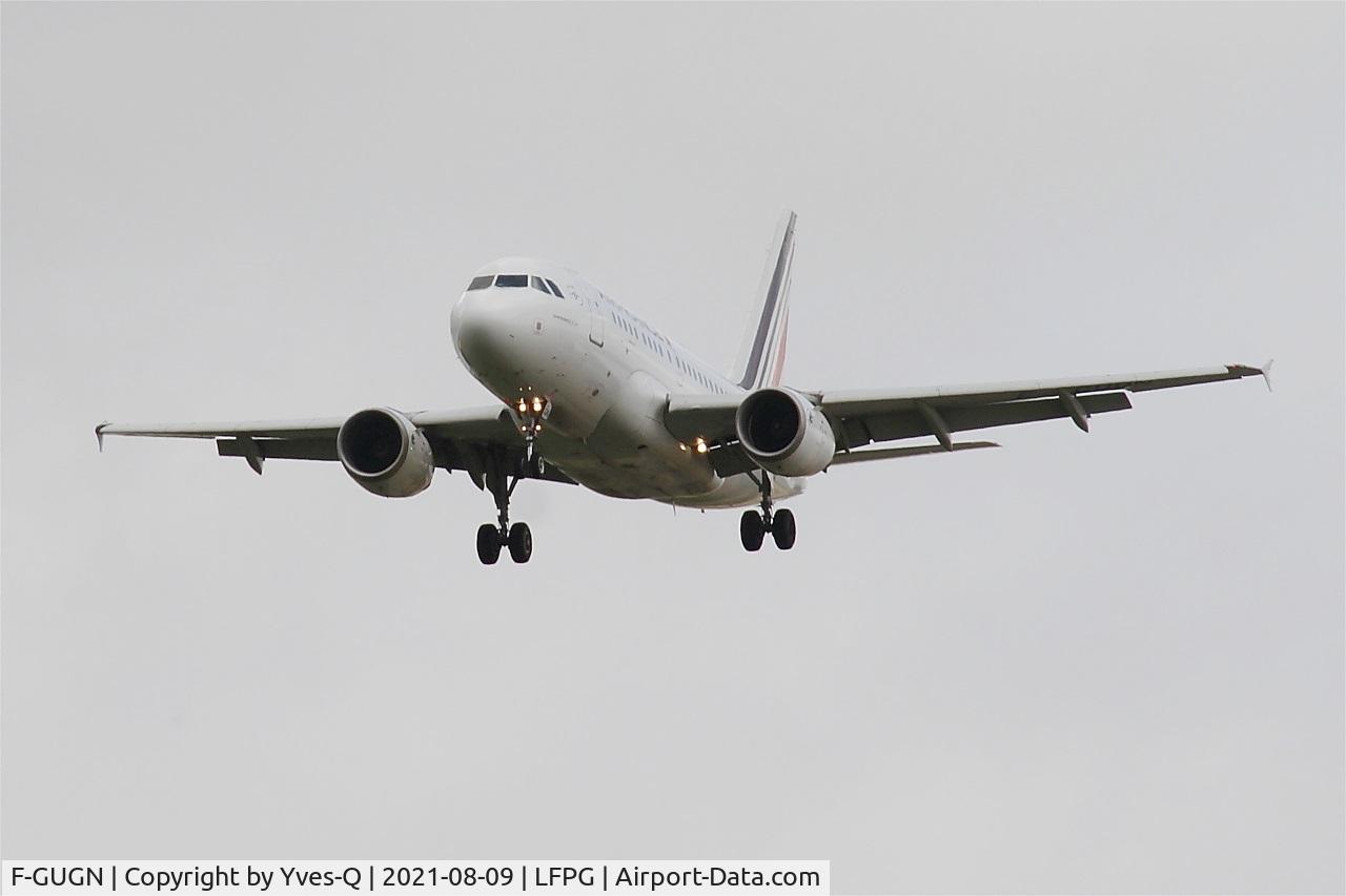 F-GUGN, 2006 Airbus A318-111 C/N 2918, Airbus A318-111, Short approach rwy 26L, Roissy Charles De Gaulle airport (LFPG-CDG)