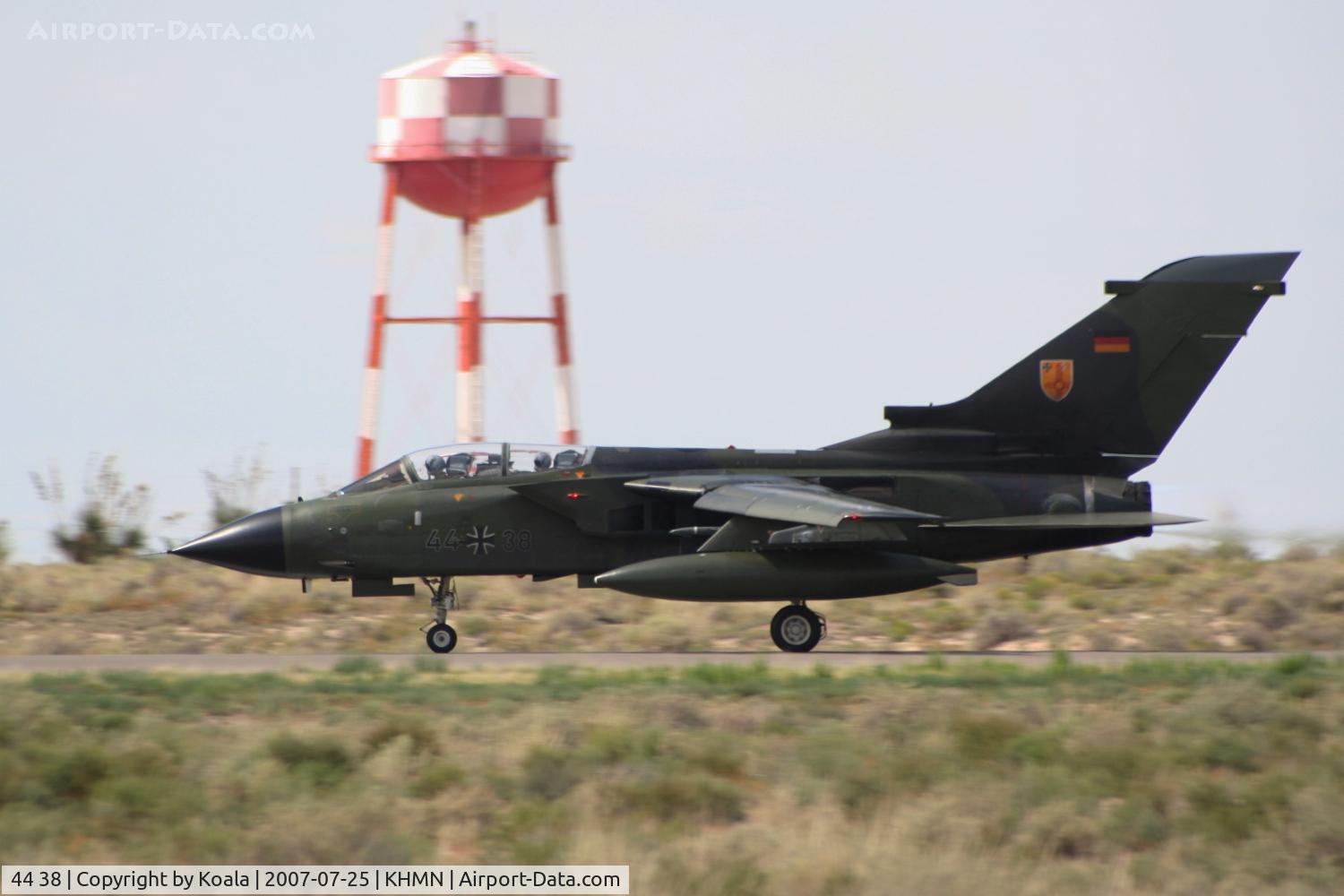 44 38, Panavia Tornado IDS(T) C/N ???, Departure with afterburner - 40 degrees Celsius