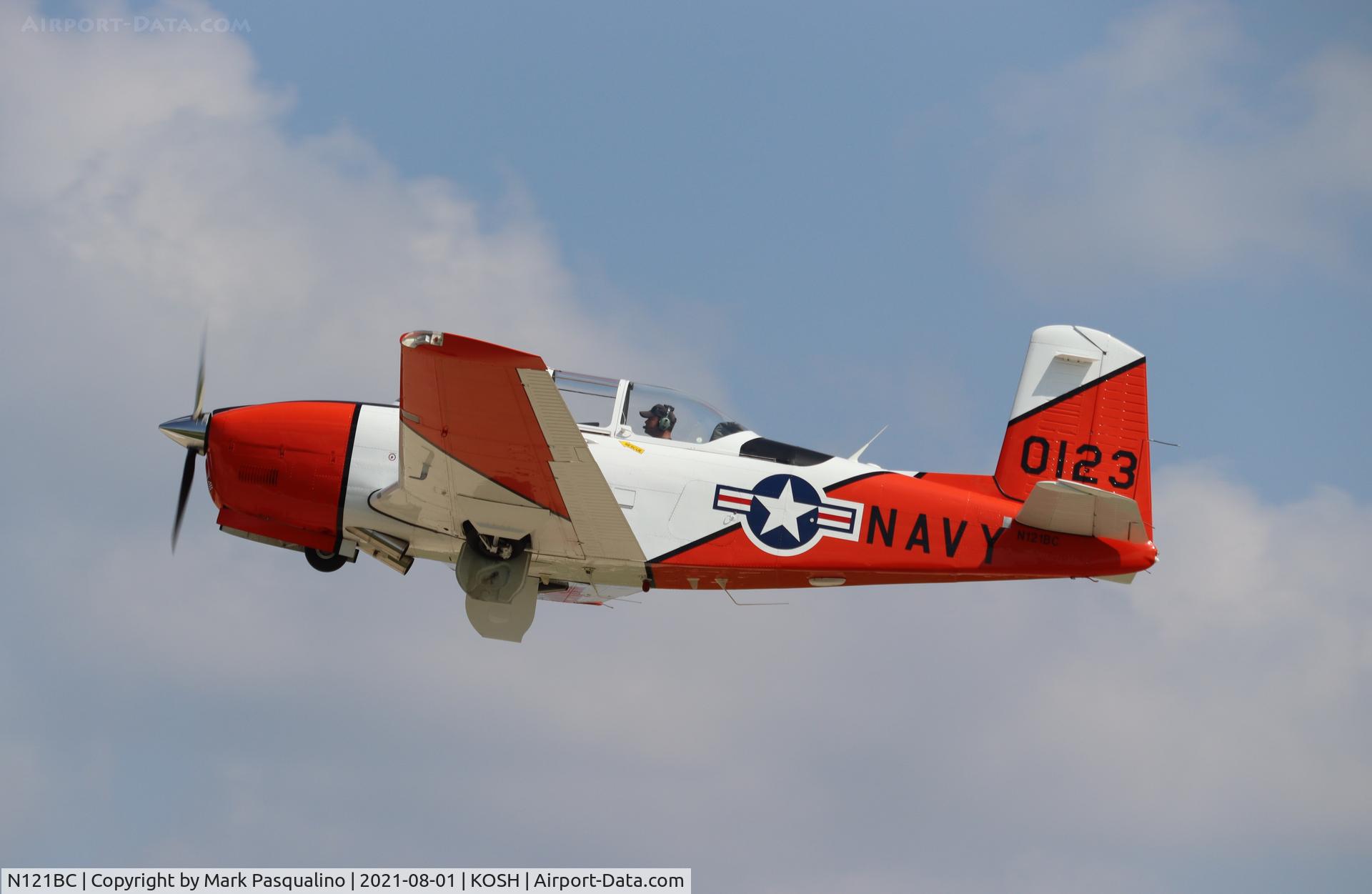 N121BC, Beech T-34A Mentor C/N G-123, Beech T-34A