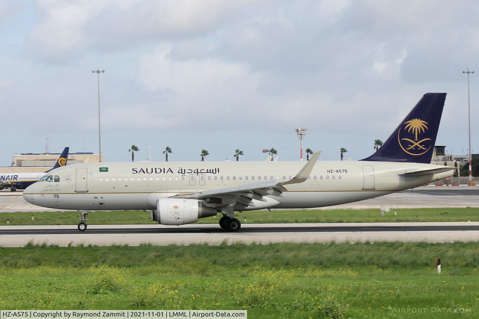 HZ-AS75, 2018 Airbus A320-214 C/N 8298, A320 HZ-AS75 Saudia Airlines