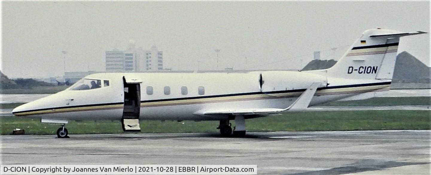D-CION, Gates Learjet 55 C/N 55-015, Slide scan
