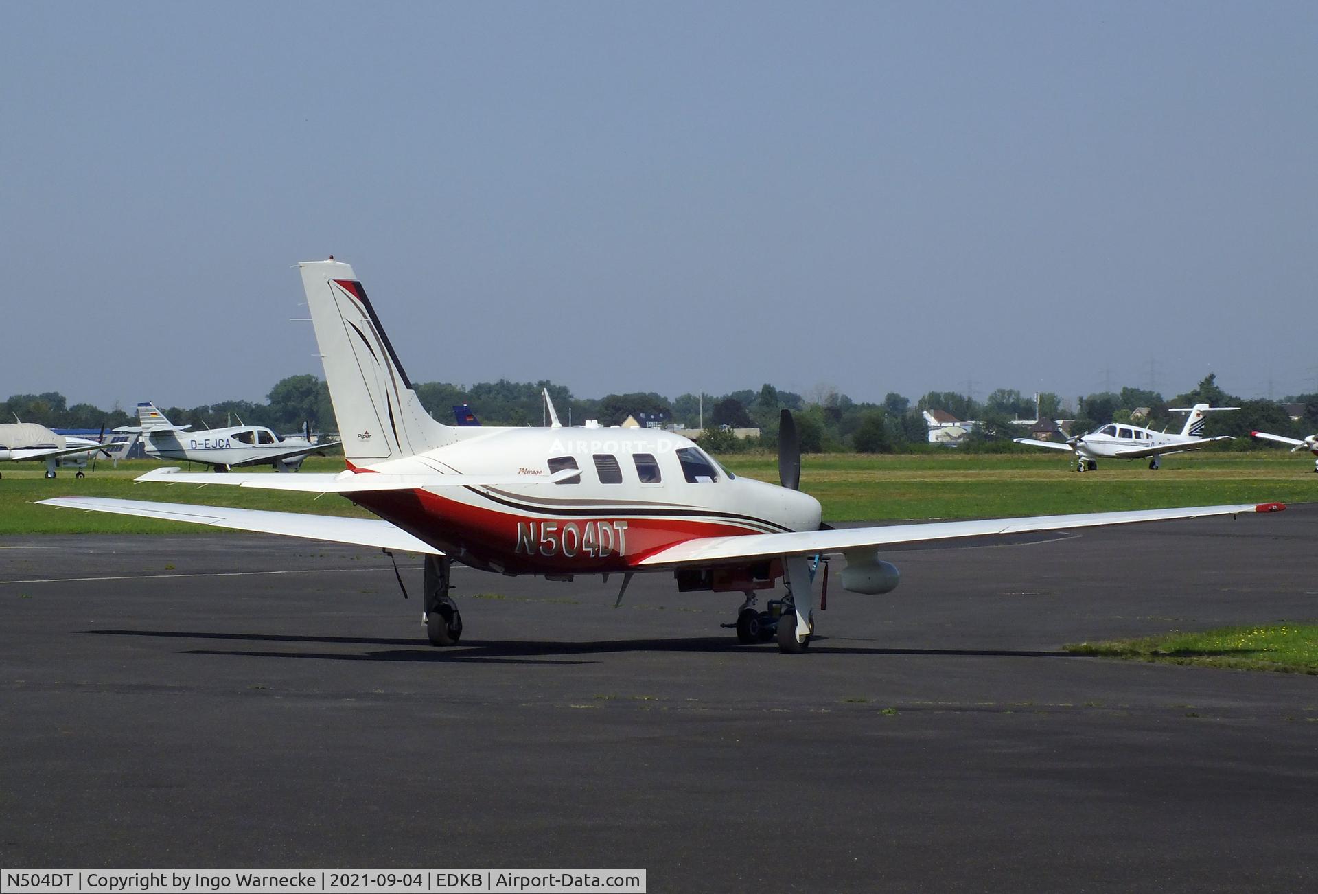 N504DT, 2006 Piper PA-46-350P Malibu Mirage C/N 4636395, Piper PA-46-350P Malibu Mirage at Bonn-Hangelar airfield during the Grumman Fly-in 2021