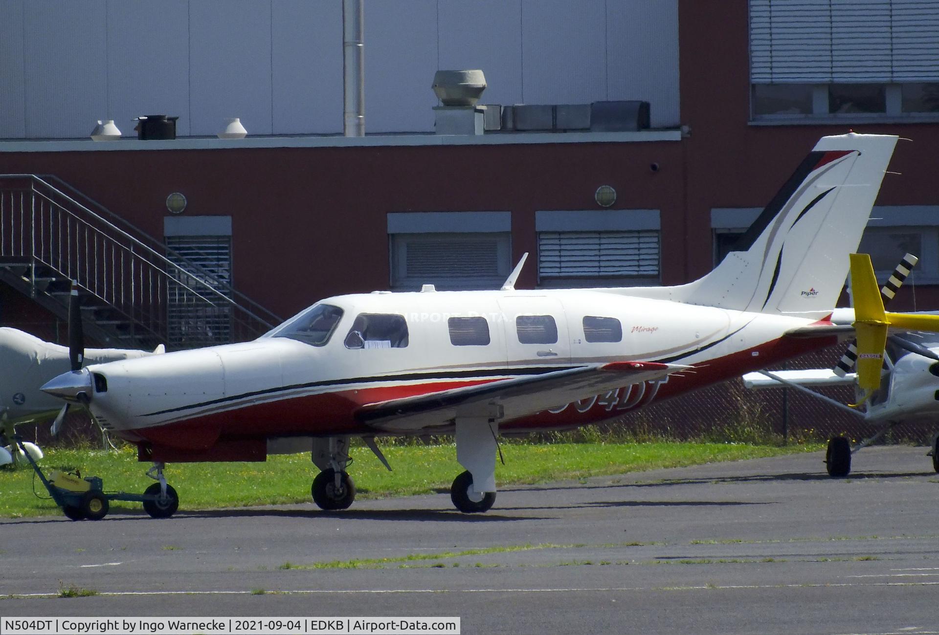 N504DT, 2006 Piper PA-46-350P Malibu Mirage C/N 4636395, Piper PA-46-350P Malibu Mirage at Bonn-Hangelar airfield during the Grumman Fly-in 2021