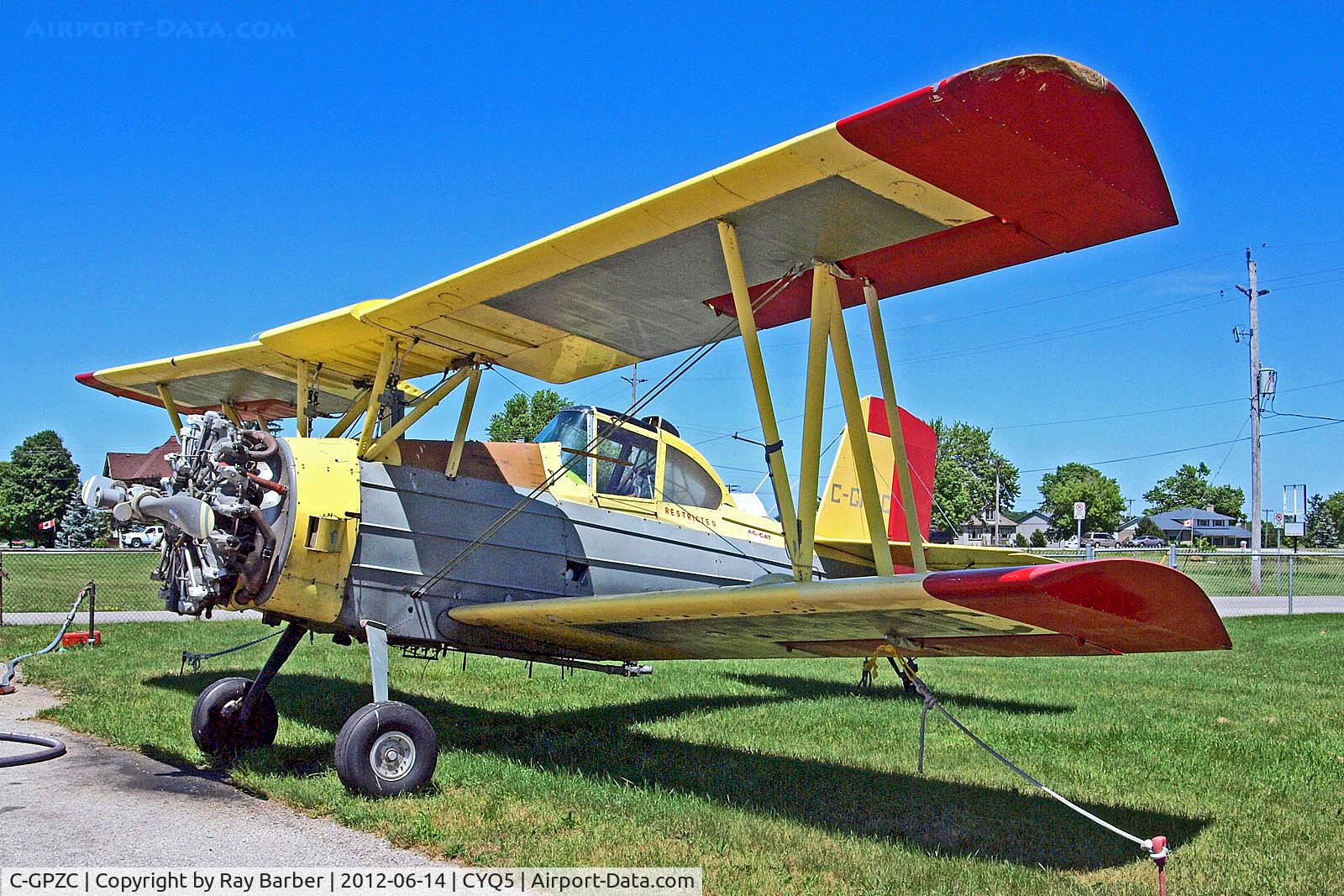 C-GPZC, 1975 Grumman G-164A Super Ag-Cat C/N 1597, C-GPZC   Grumman G-164A Ag-Cat [1597] (Supermarine Aircraft Inc) St. Thomas~C 14/06/2012