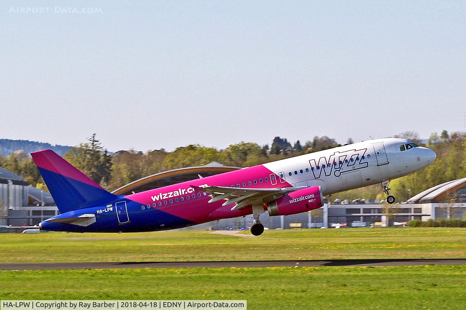 HA-LPW, 2009 Airbus A320-232 C/N 3947, HA-LPW   Airbus A320-232 [3947] (Wizz Air) Friedrichshafen~D 18/04/2018