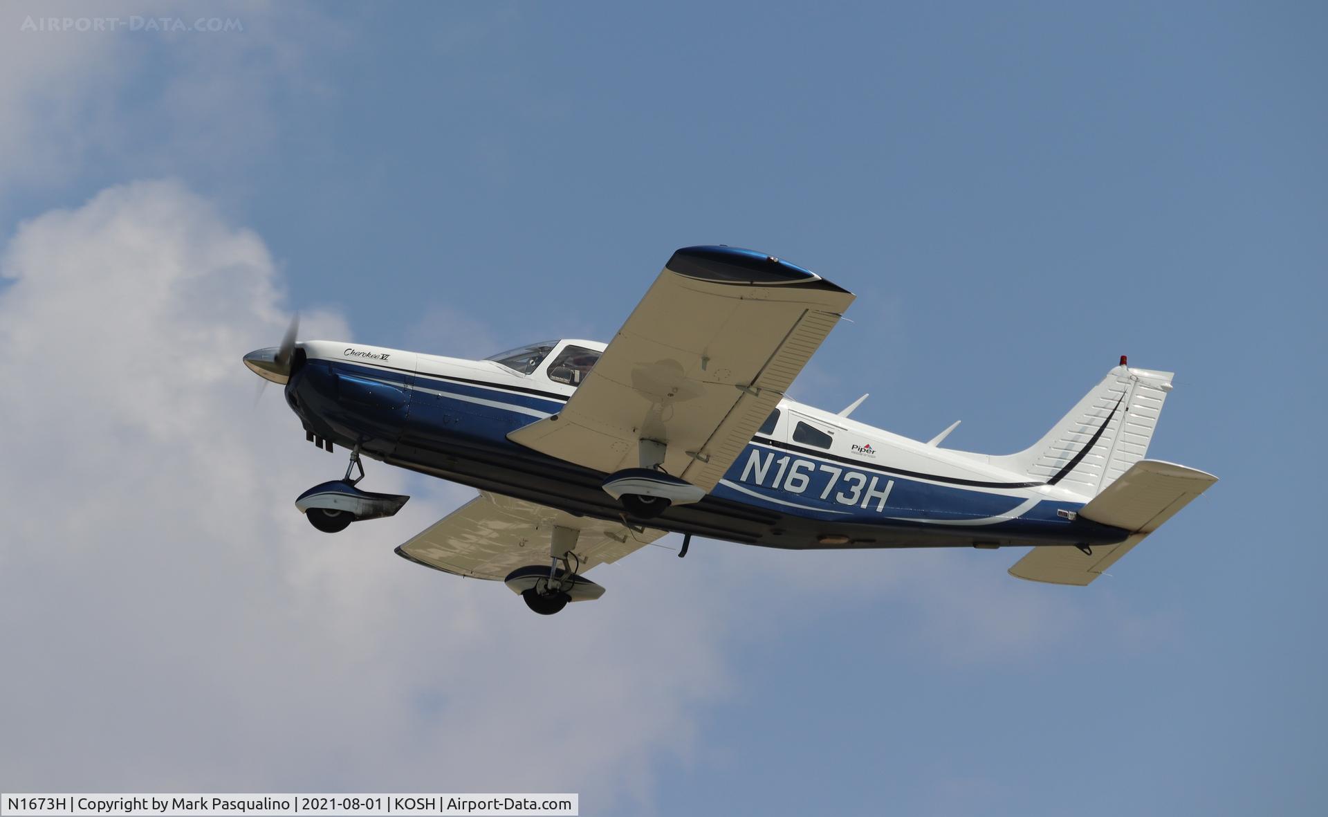 N1673H, 1977 Piper PA-32-300 Cherokee Six C/N 32-7740037, Piper PA-32-300