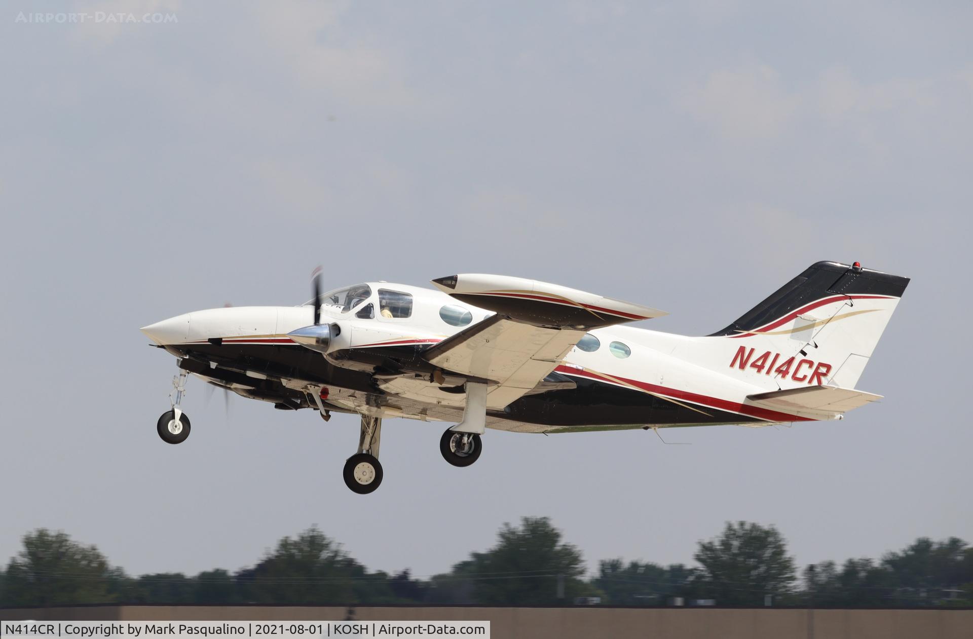 N414CR, 1975 Cessna 414 Chancellor C/N 414-0629, Cessna 414