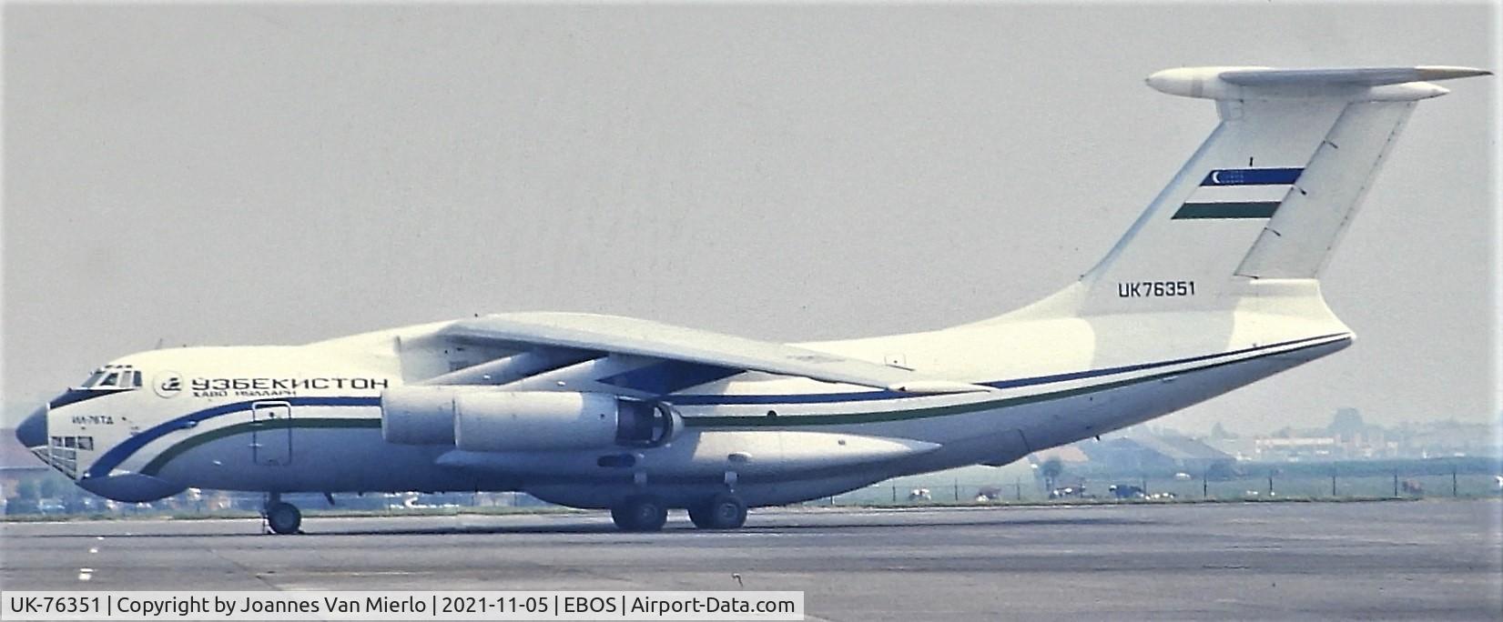UK-76351, 1992 Ilyushin IL-76TD C/N 1013408240, Slide scan