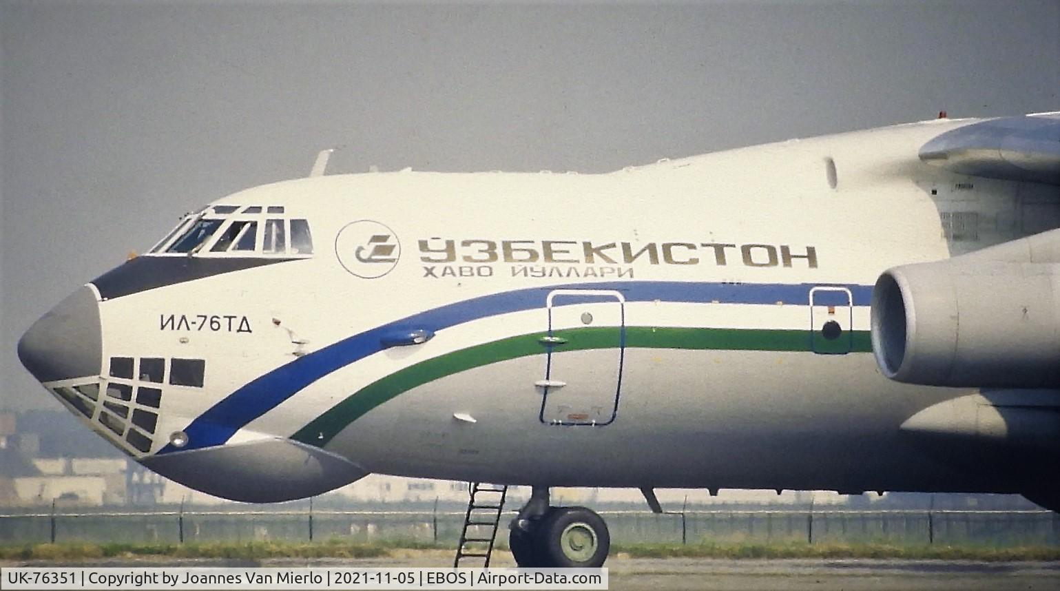 UK-76351, 1992 Ilyushin IL-76TD C/N 1013408240, Slide scan
