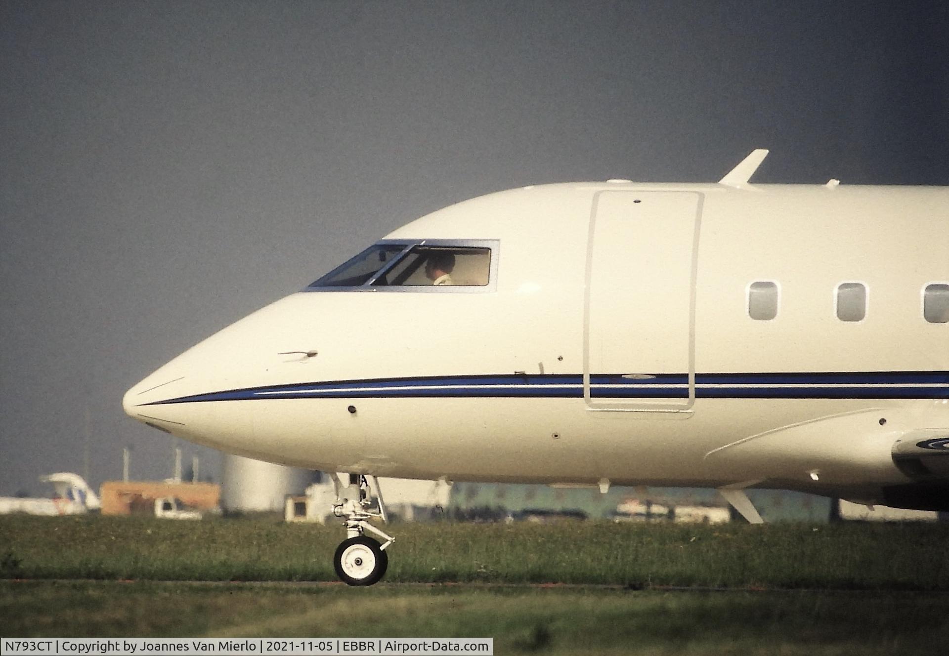 N793CT, 2006 Bombardier Challenger 604 C/N 5643, Slide scan