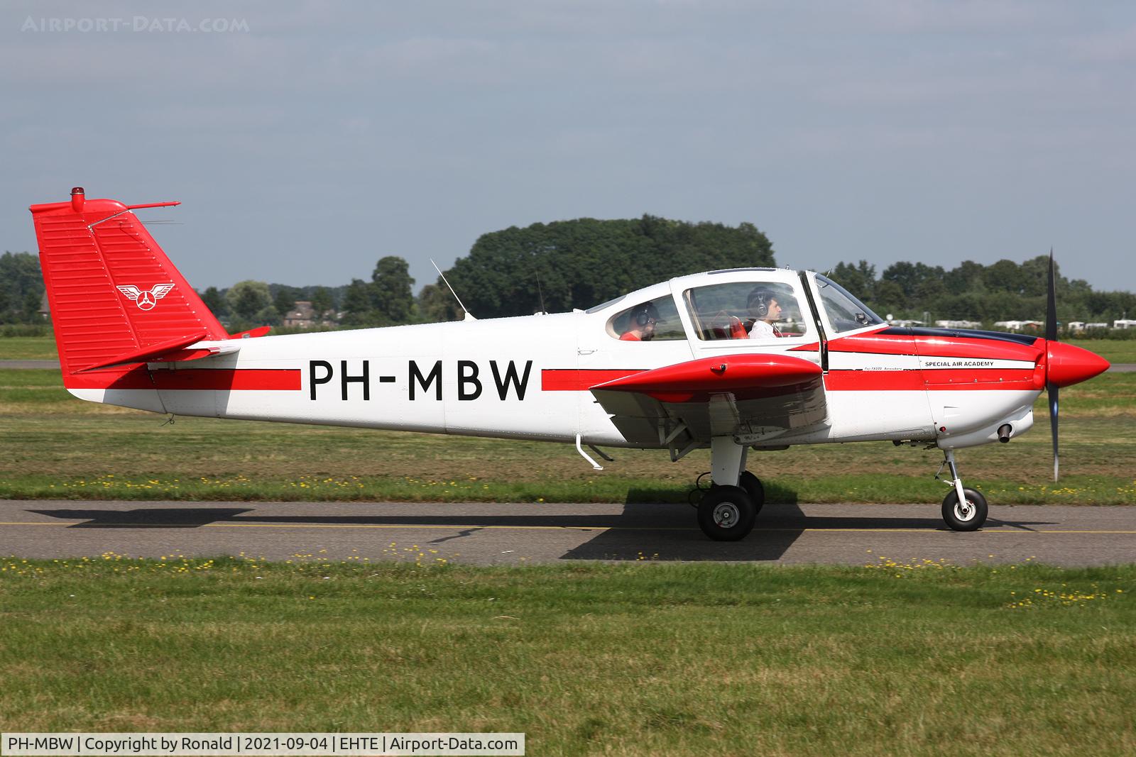 PH-MBW, 1977 Fuji FA-200-160 Aero Subaru C/N 286, at teuge