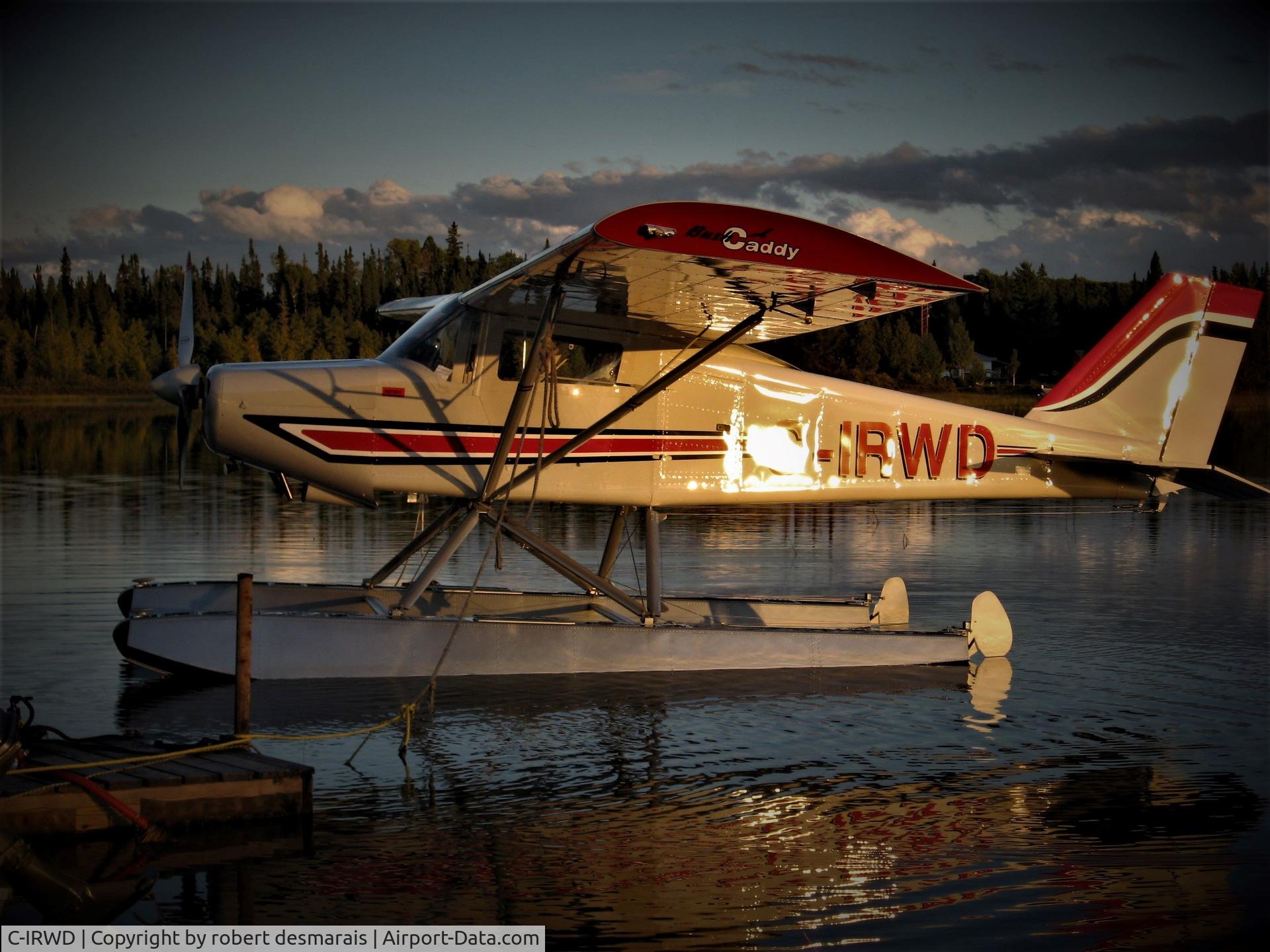 C-IRWD, 2008 BushCaddy R-80 C/N CA001-138, this factory built R80 has been factory modified to LSA, 430 hours on meter as of this year