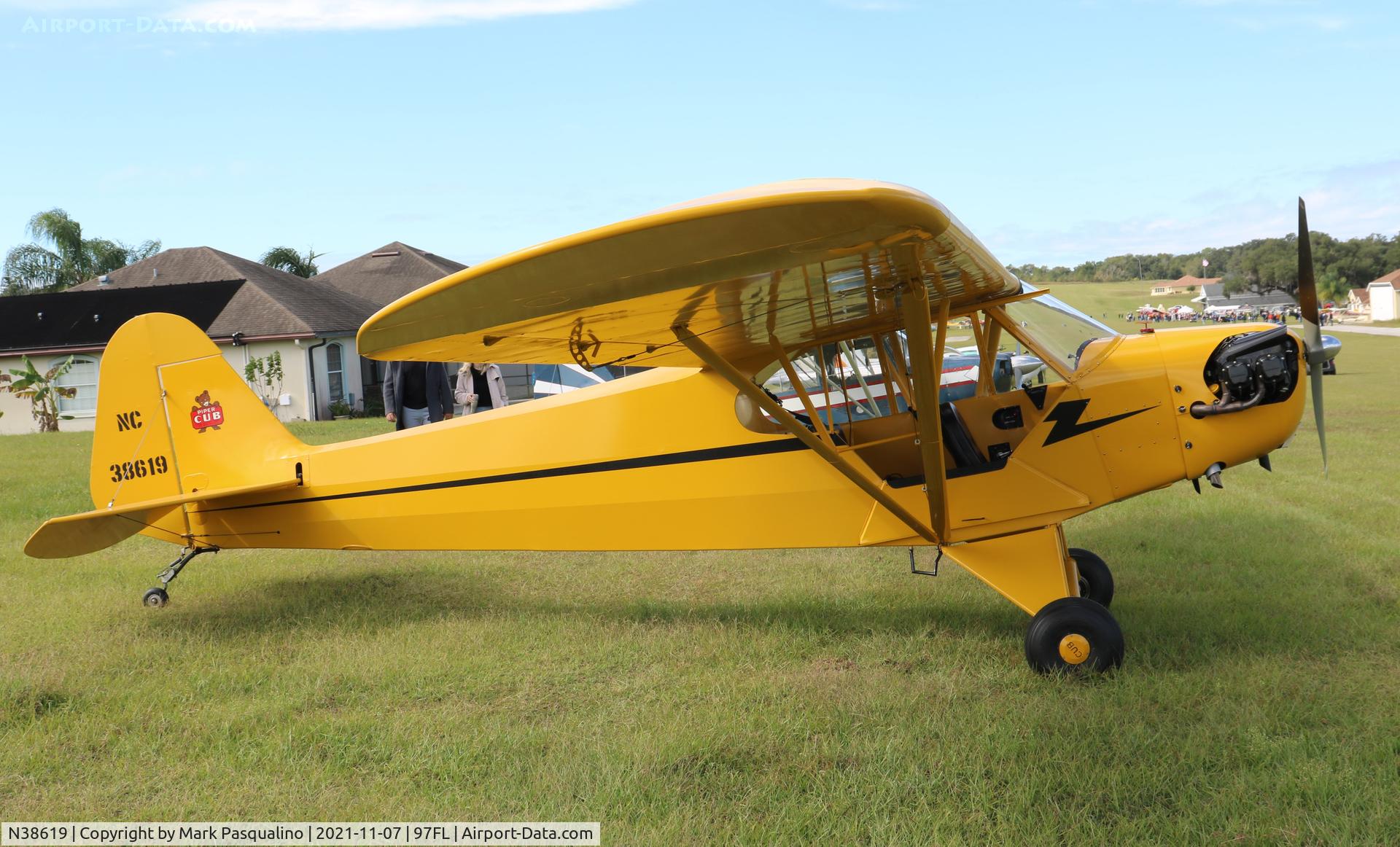 N38619, 1941 Piper J3C-65 Cub C/N 7160, Piper J3C-65