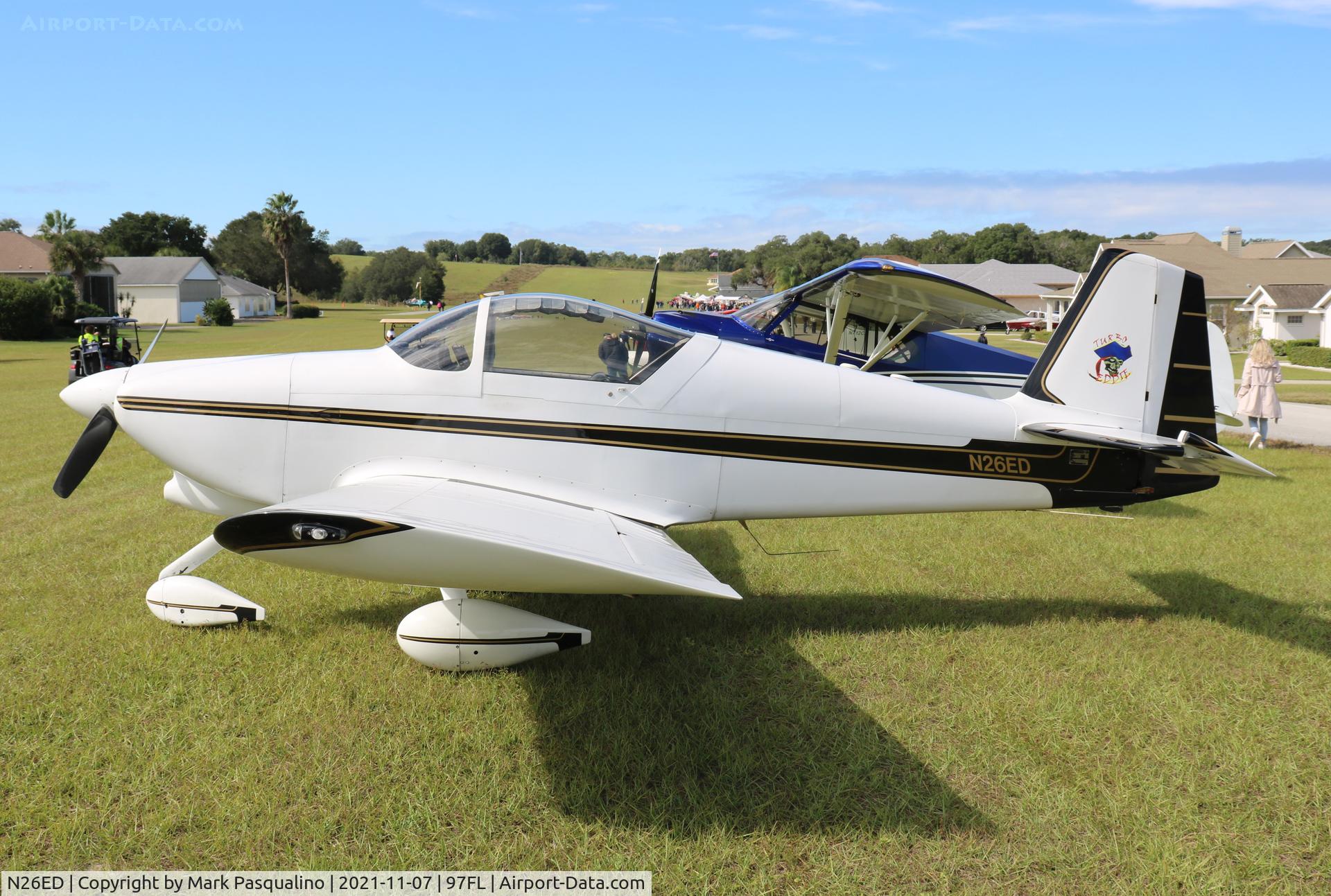 N26ED, 1999 Van's RV-6A C/N 24840, Vans RV-6A