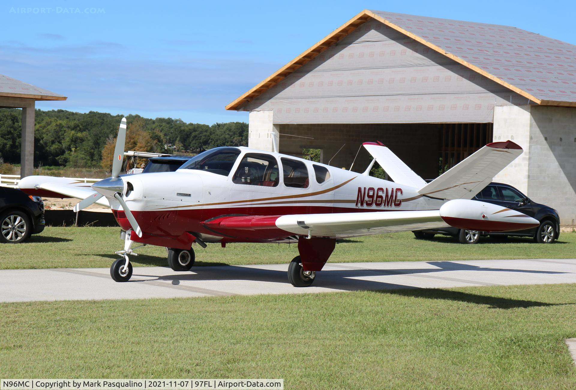 N96MC, 1960 Beech M35 Bonanza C/N D-6555, Beech M35