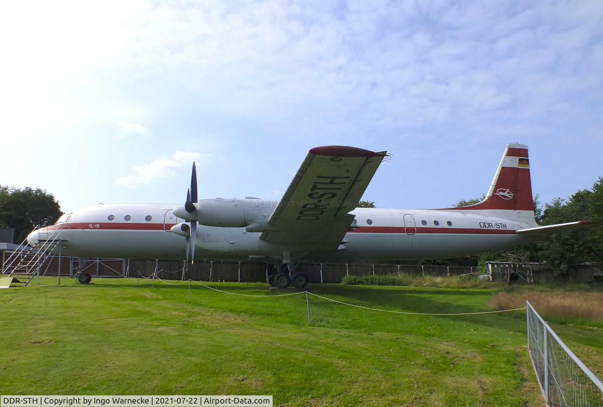 DDR-STH, Ilyushin Il-18V C/N 184007305, Ilyushin Il-18V COOT at the Flugausstellung P. Junior, Hermeskeil