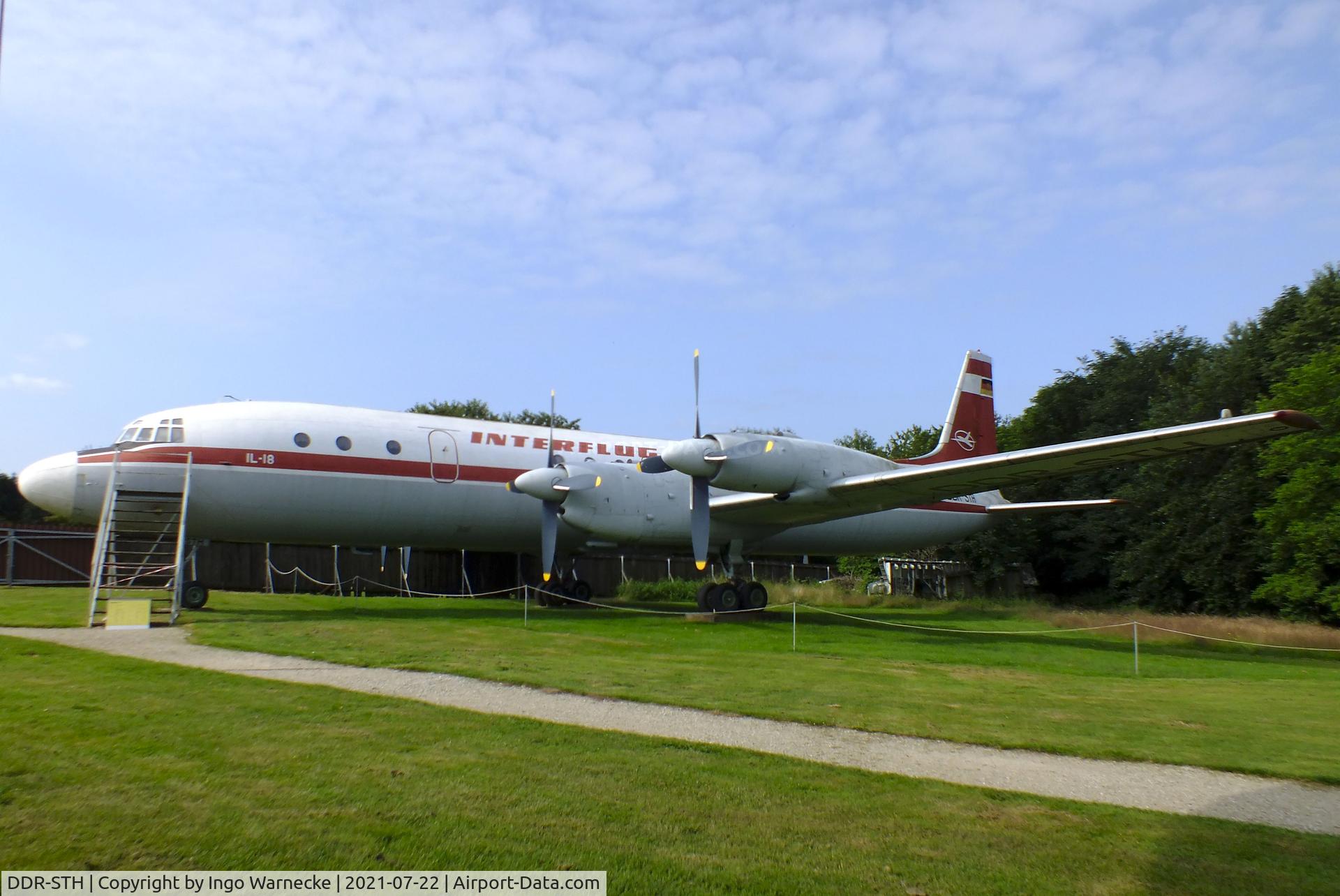 DDR-STH, Ilyushin Il-18V C/N 184007305, Ilyushin Il-18V COOT at the Flugausstellung P. Junior, Hermeskeil