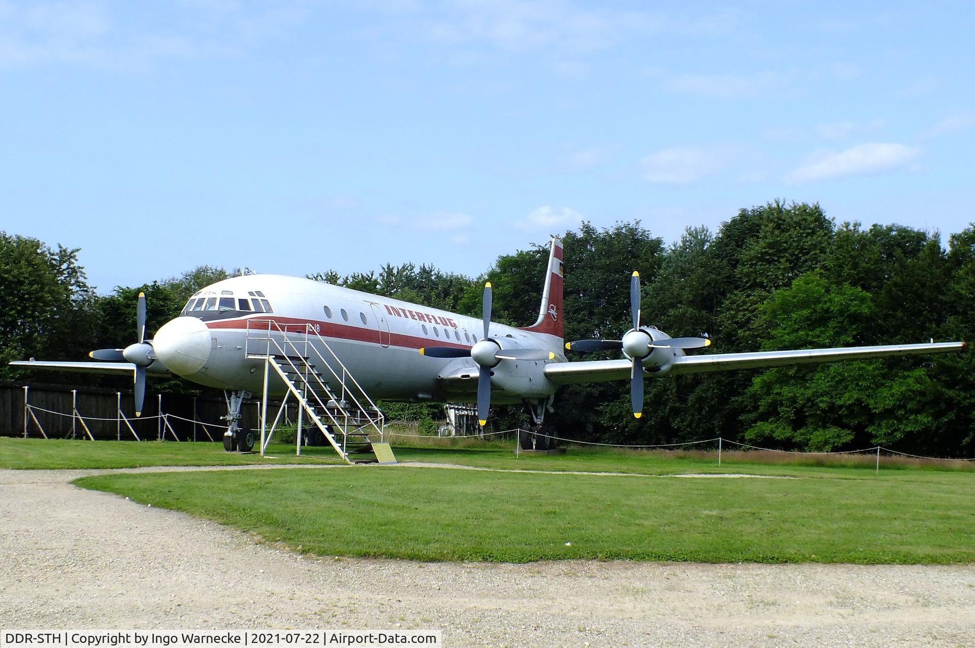 DDR-STH, Ilyushin Il-18V C/N 184007305, Ilyushin Il-18V COOT at the Flugausstellung P. Junior, Hermeskeil
