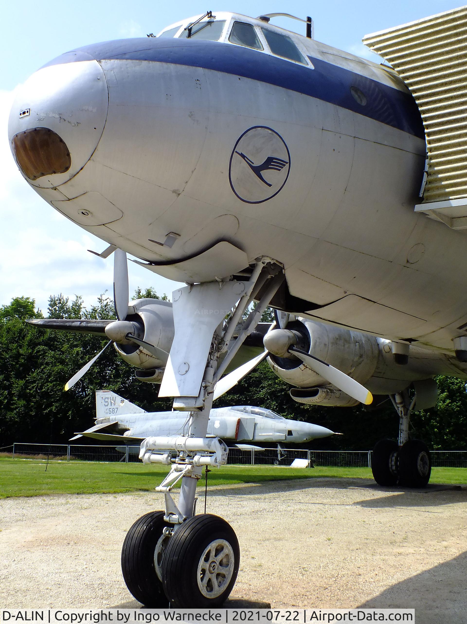 D-ALIN, 1955 Lockheed L-1049G Super Constellation C/N 4604, Lockheed L-1049G Super Constellation at the Flugausstellung P. Junior, Hermeskeil