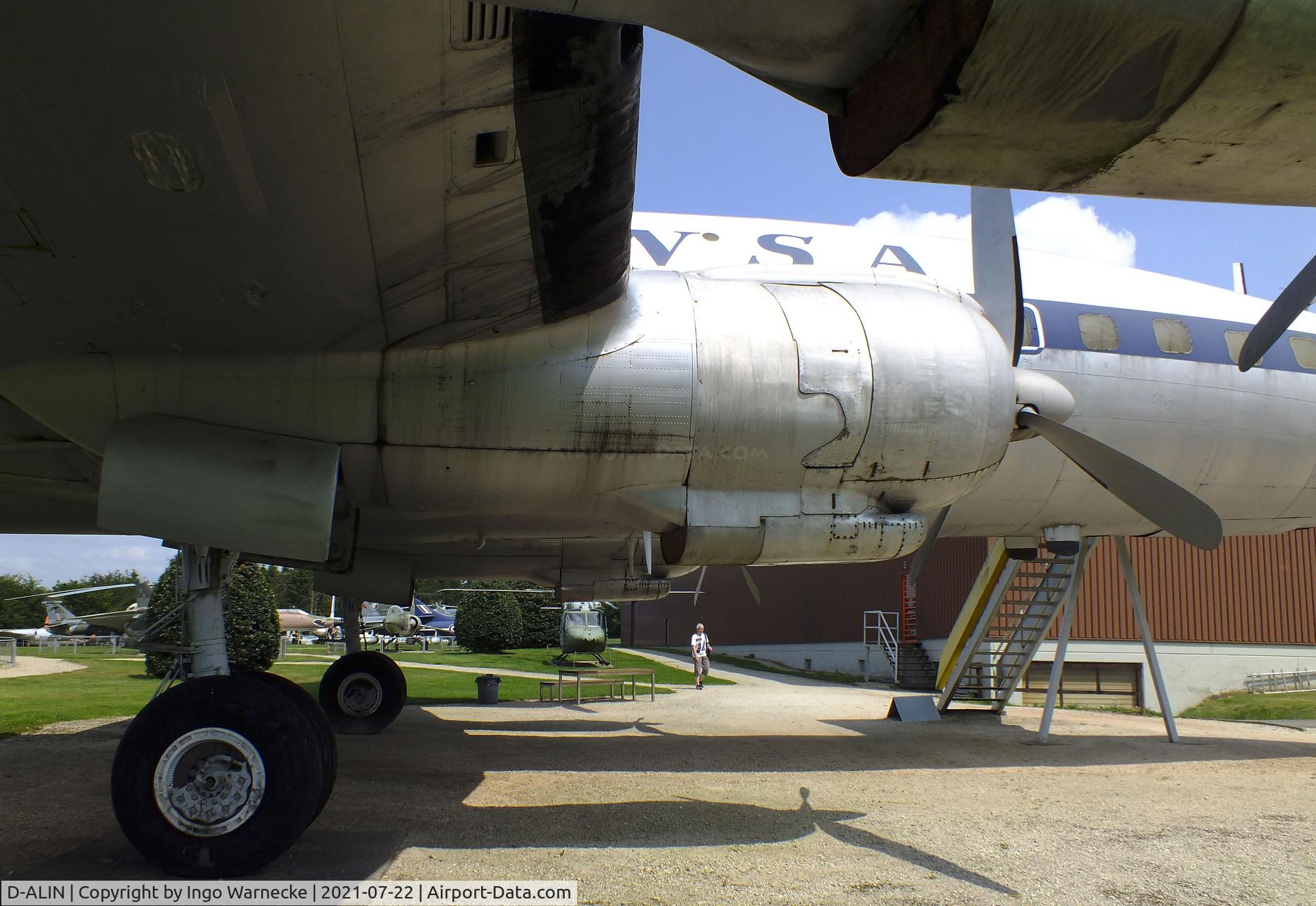 D-ALIN, 1955 Lockheed L-1049G Super Constellation C/N 4604, Lockheed L-1049G Super Constellation at the Flugausstellung P. Junior, Hermeskeil