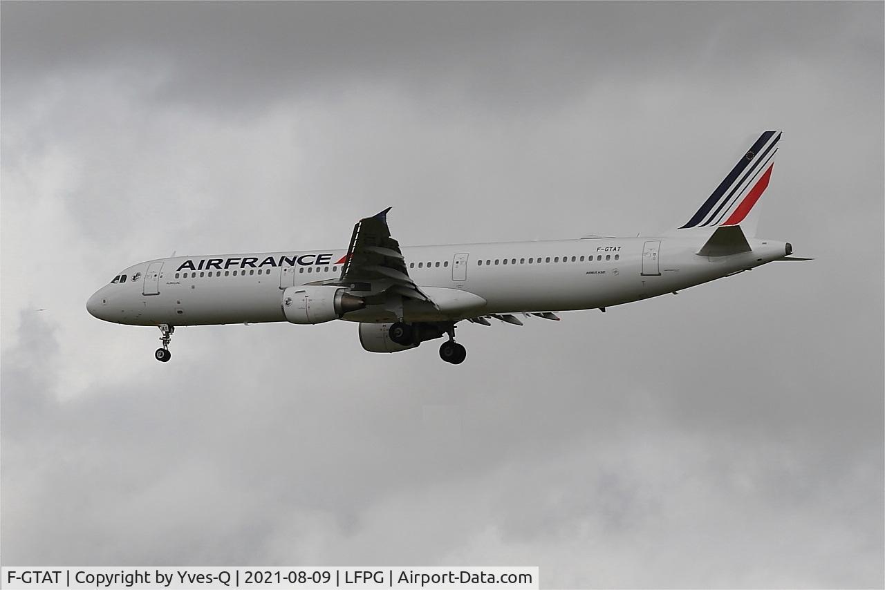 F-GTAT, 2008 Airbus A321-211 C/N 3441, Airbus A321-211, On final rwy 26L, Roissy Charles De Gaulle Airport (LFPG-CDG)