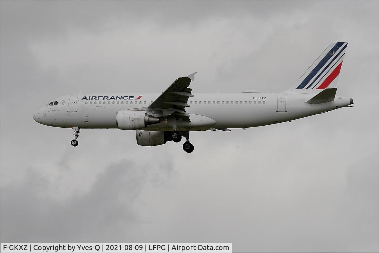 F-GKXZ, 2009 Airbus A320-214 C/N 4084, Airbus A320-214, On final rwy 26L, Roissy Charles De Gaulle Airport (LFPG-CDG)
