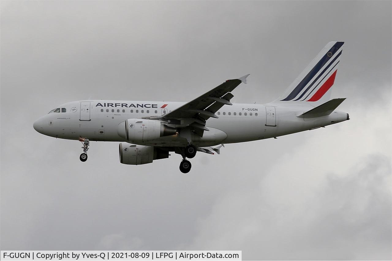 F-GUGN, 2006 Airbus A318-111 C/N 2918, Airbus A318-111, On final rwy 26L, Roissy Charles De Gaulle airport (LFPG-CDG)