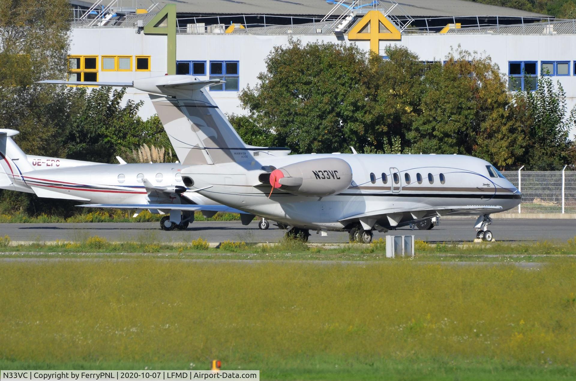 N33VC, 2009 Hawker Beechcraft 4000 C/N RC-37, Silver Lake Aviation Be4000