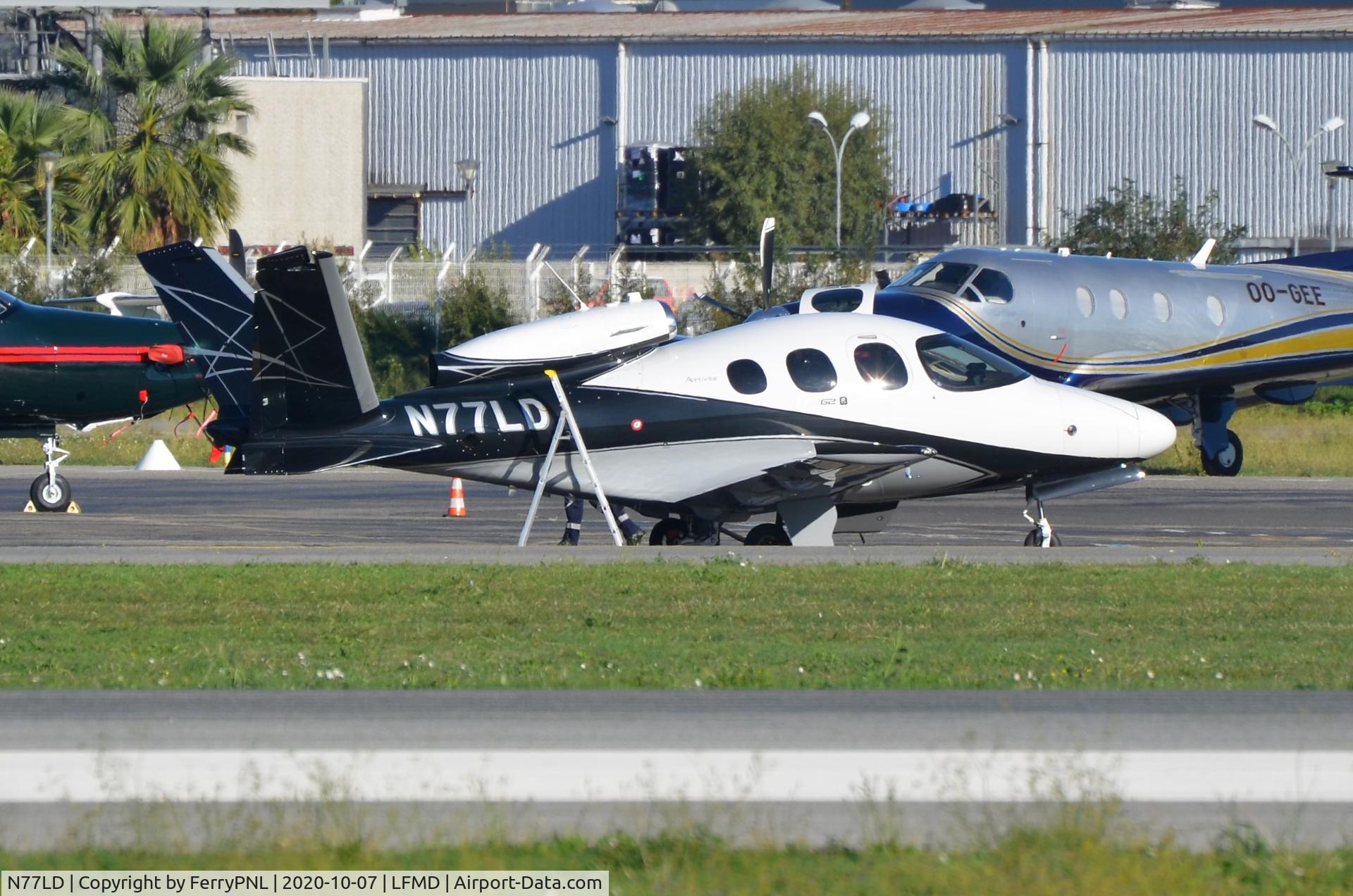 N77LD, 2021 Cirrus SF50-G2 C/N 0265, Cirrus SF50