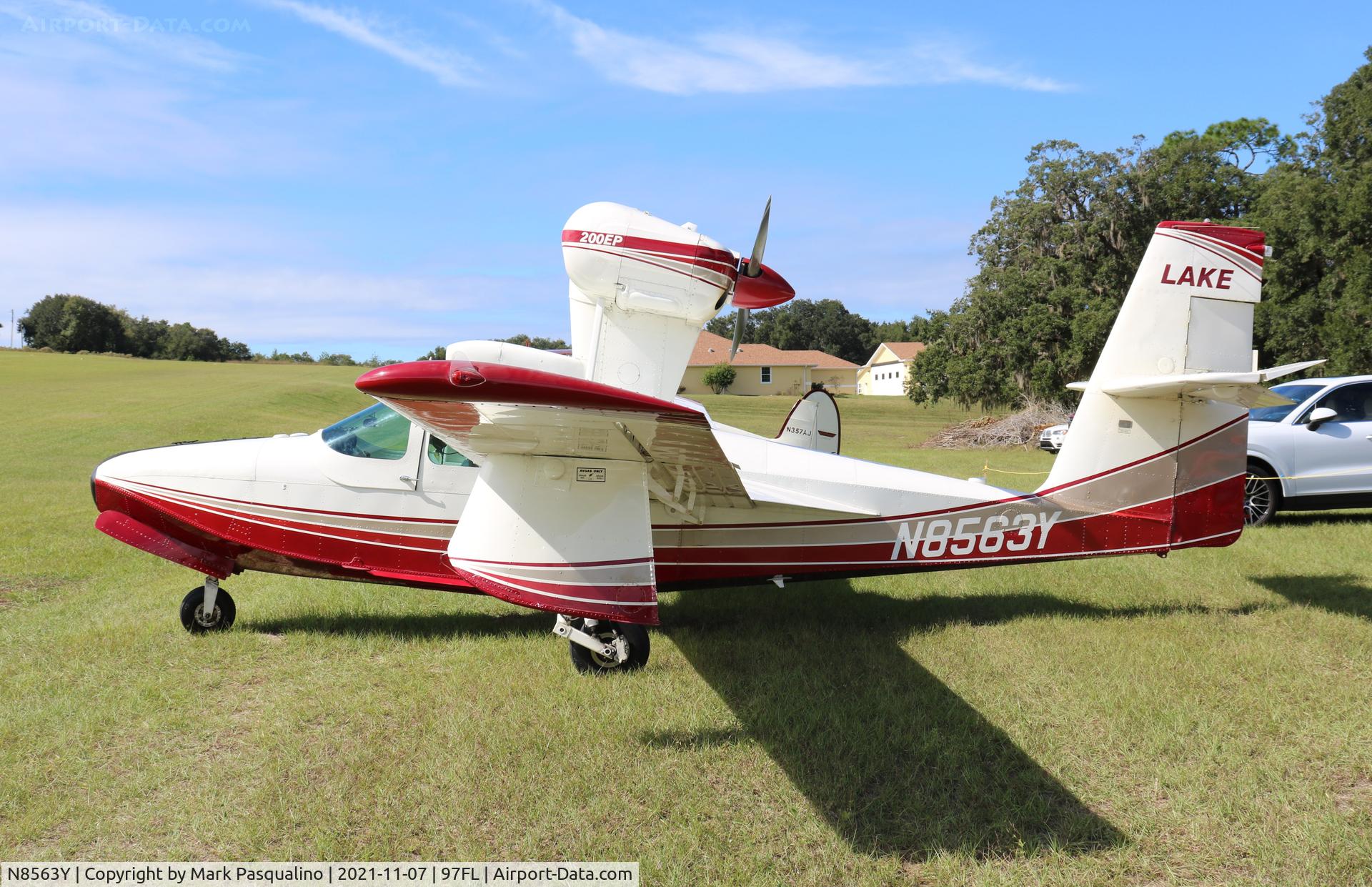 N8563Y, 1985 Lake LA-4-200 Buccaneer C/N 1110, Lake LA-4-200