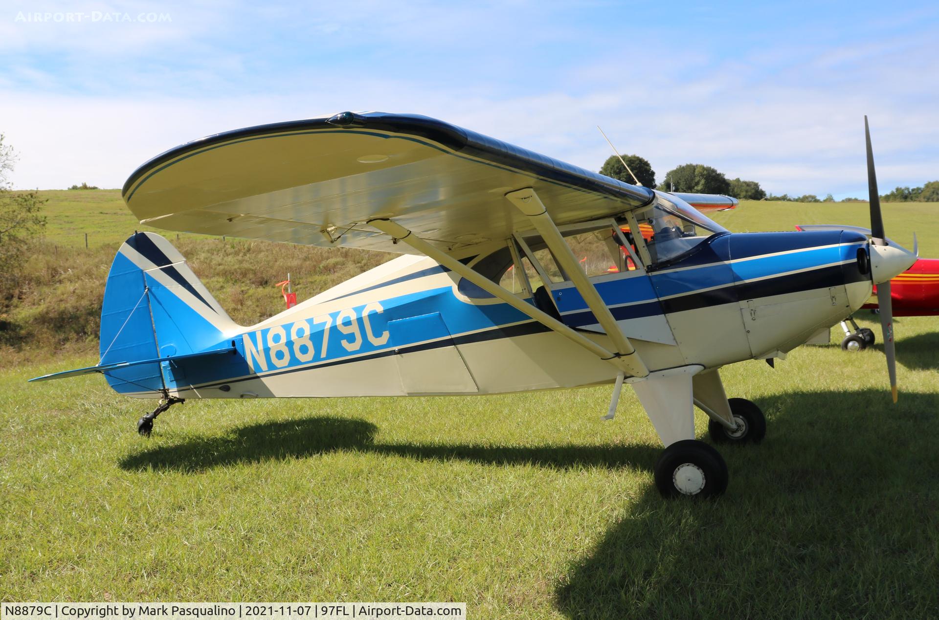 N8879C, 1953 Piper PA-22-135 Tri-Pacer C/N 22-1489, Piper PA-22-135