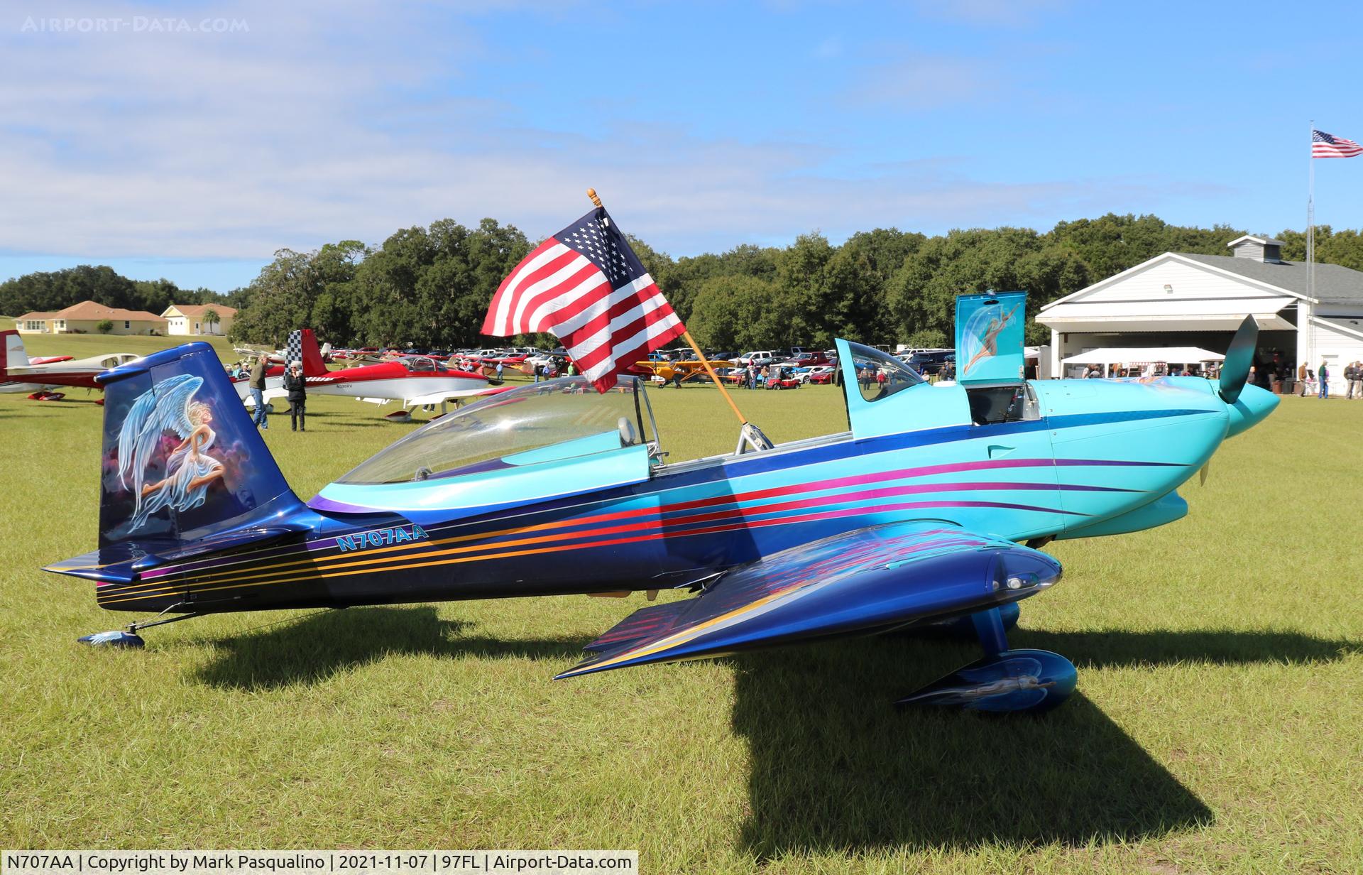 N707AA, 2012 Vans RV-8 C/N 80481, Vans RV-8