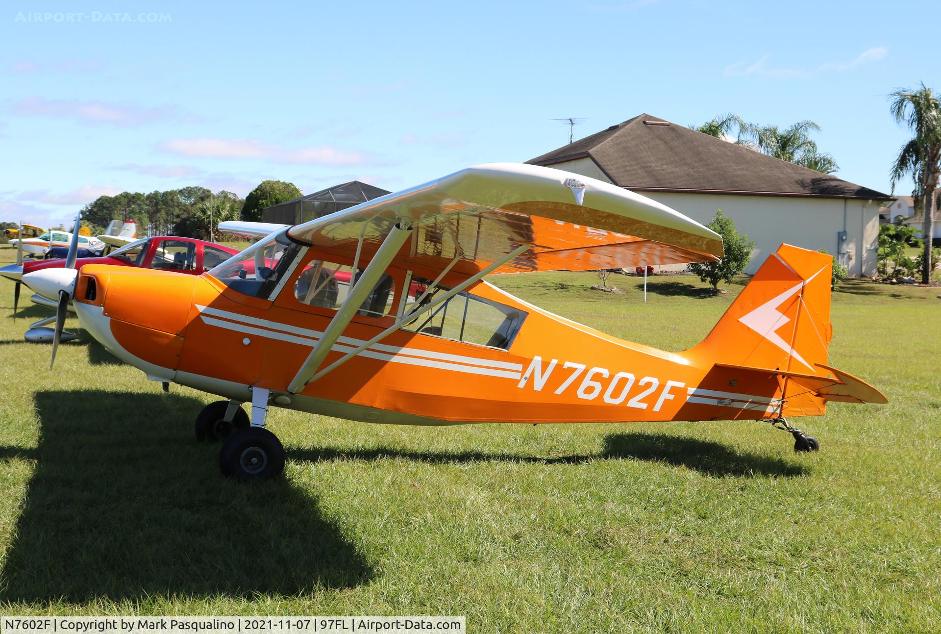 N7602F, 1970 Champion 7ECA Citabria C/N 755-70, Champion 7ECA