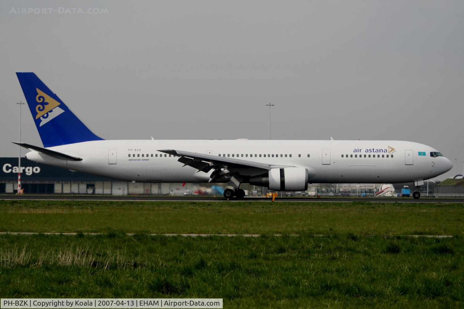 PH-BZK, 1997 Boeing 767-306 C/N 27614, Another lease to Air Astana