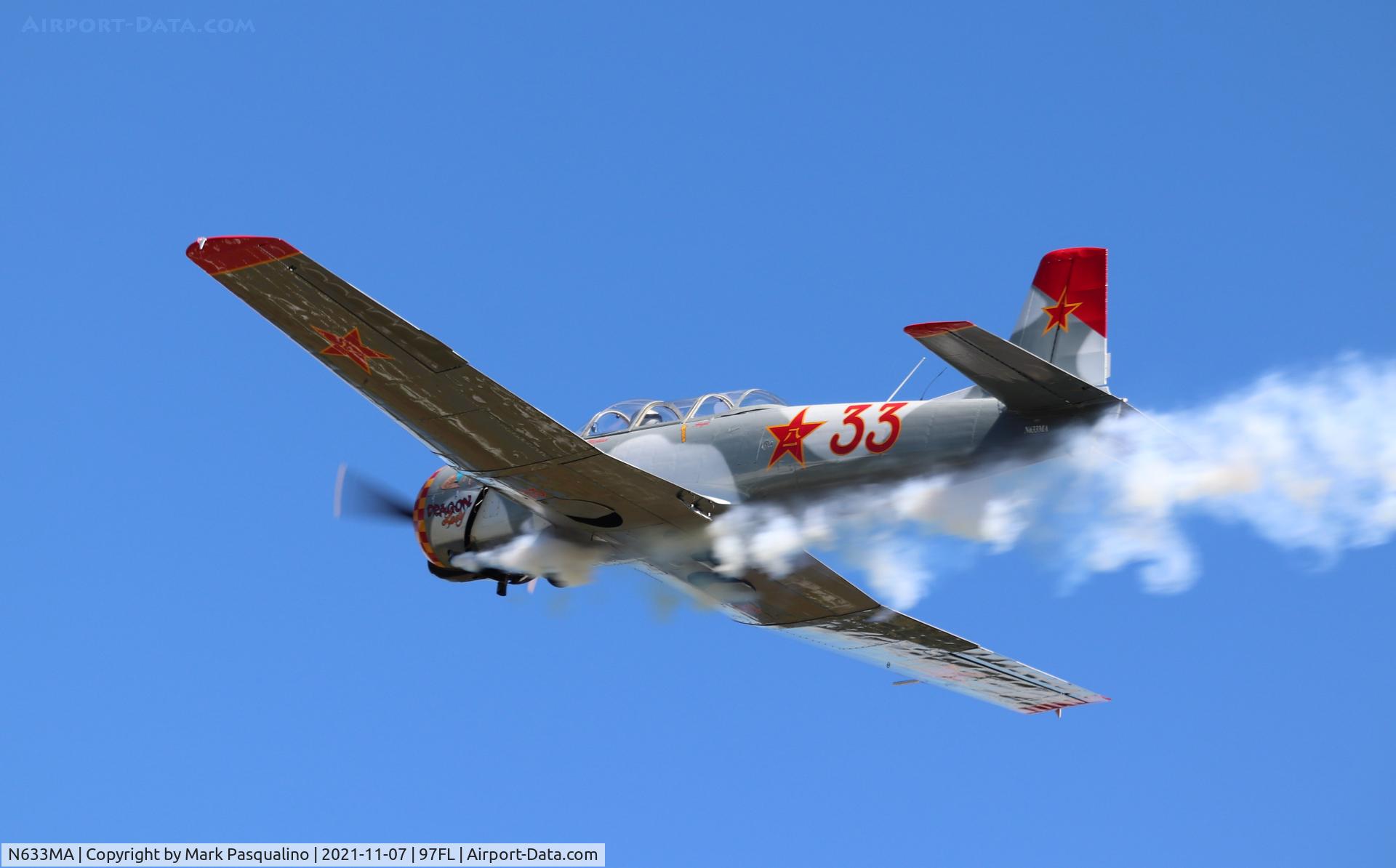 N633MA, 1985 Nanchang CJ-6A C/N 4332005, Nanchang CJ-6A