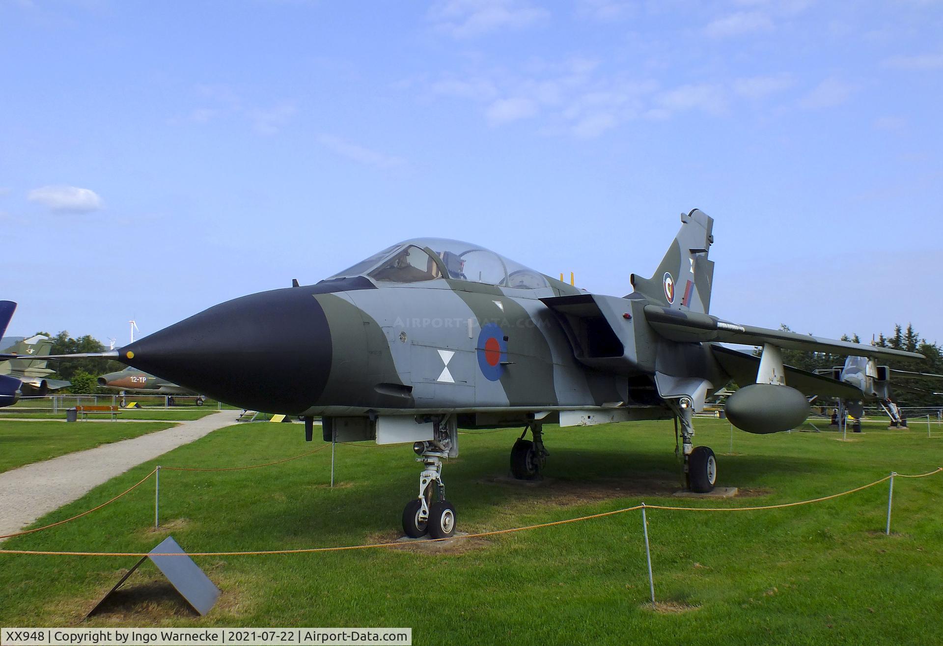 XX948, 1975 Panavia Tornado GR.1 C/N P.06, Panavia Tornado GR1 (6th prototype) at the Flugausstellung P. Junior, Hermeskeil