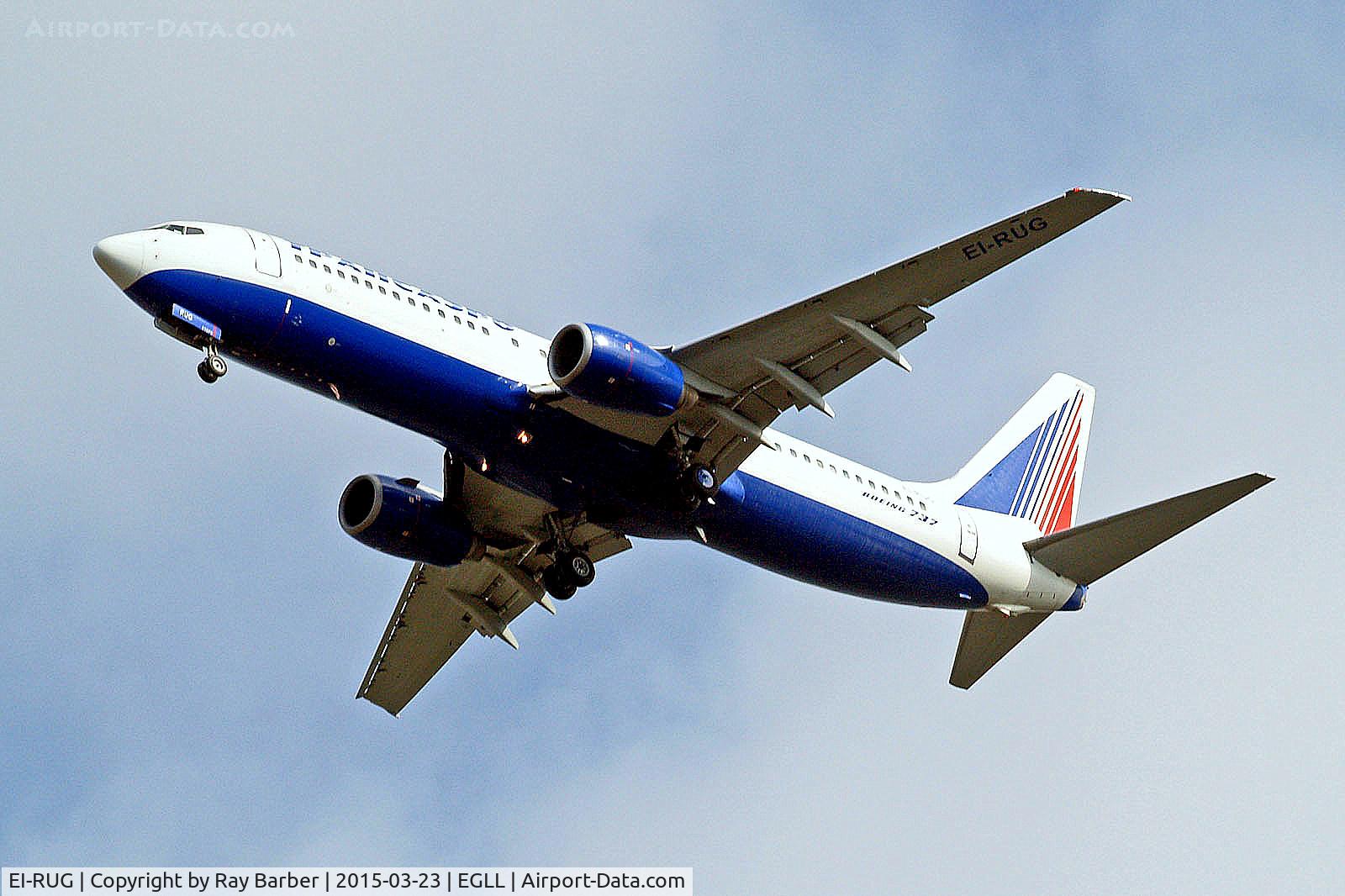 EI-RUG, 1999 Boeing 737-86N C/N 28610, EI-RUG   Boeing 737-86N [28610] (Transaero Airlines) Home~G 23/03/2015