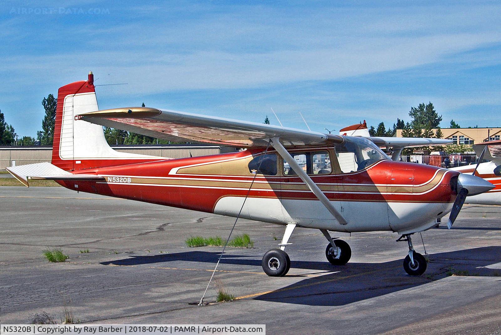 N5320B, 1956 Cessna 182 Skylane C/N 33320, N5320B   Cessna 182 Skylane [33320] Anchorage-Merrill Field~N 02/07/2018