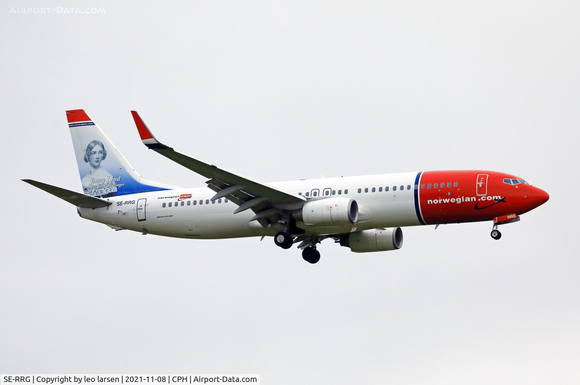 SE-RRG, 2010 Boeing 737-8JP C/N 39165, Copenhagen 8.11.2021