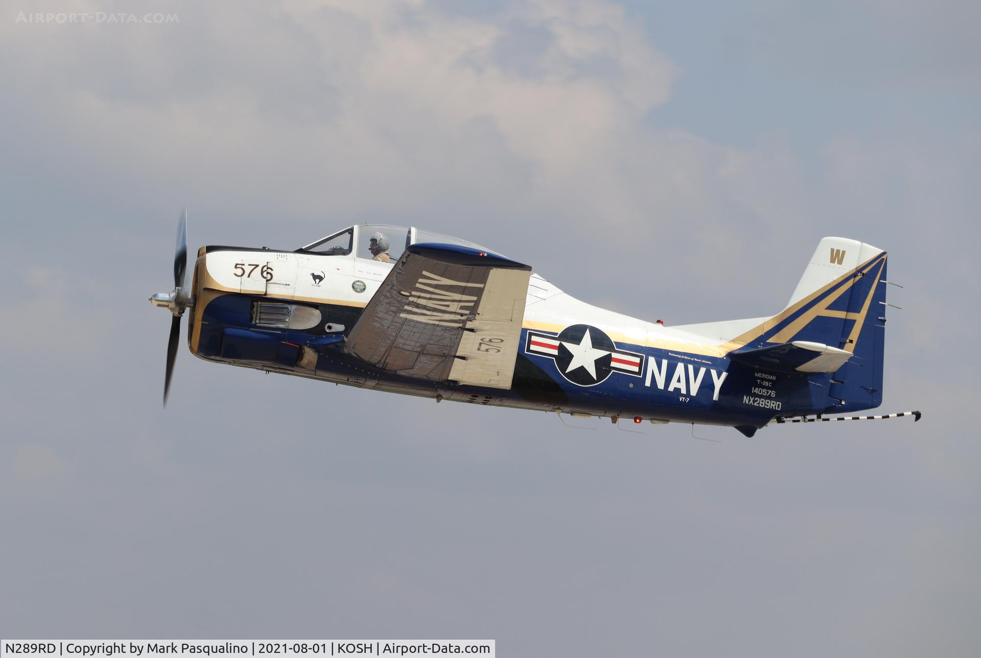 N289RD, 1956 North American T-28C Trojan C/N 226-153, North American T-28C